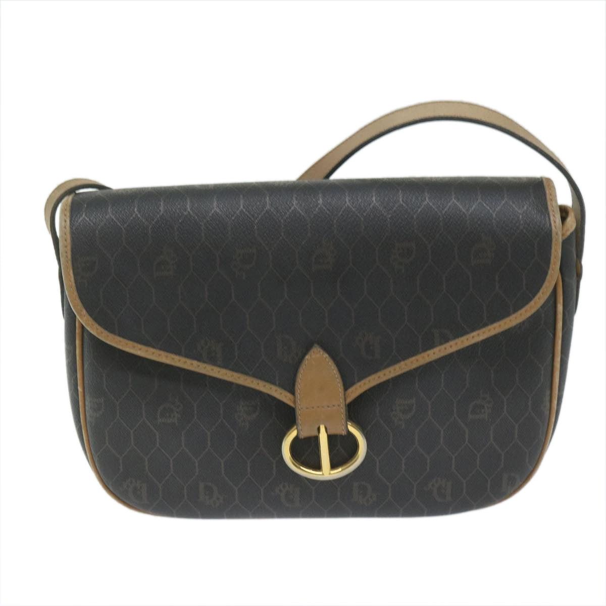 Dior DIOR Honeycomb Canvas Shoulder Bag Pvc Black Size ONE SIZE - 2 Thumbnail