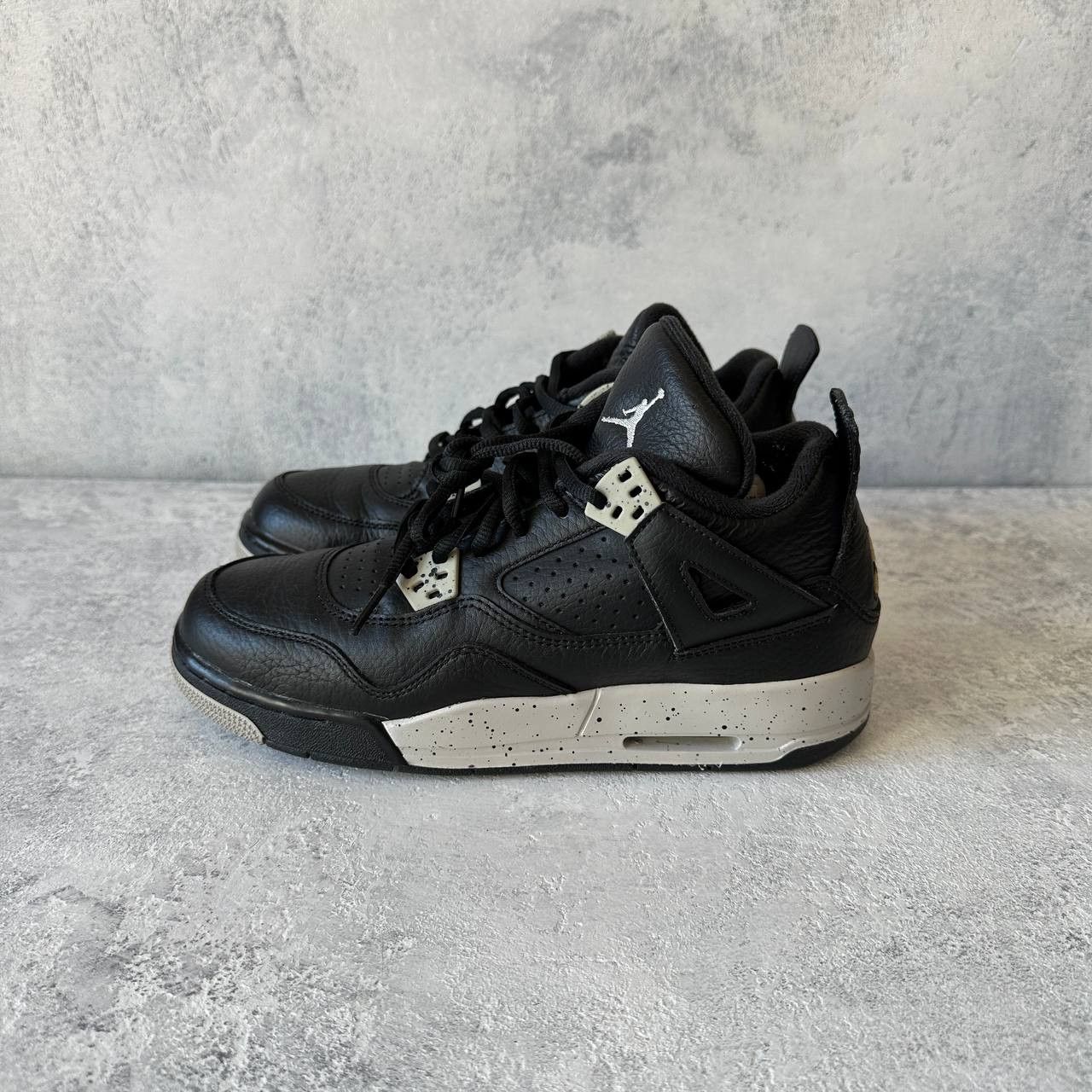 Jordan Brand Nike Air Jordan 4 Retro Oreo Size EU 38.5 408452-003 Size US 6 / IT 36 - 3 Thumbnail