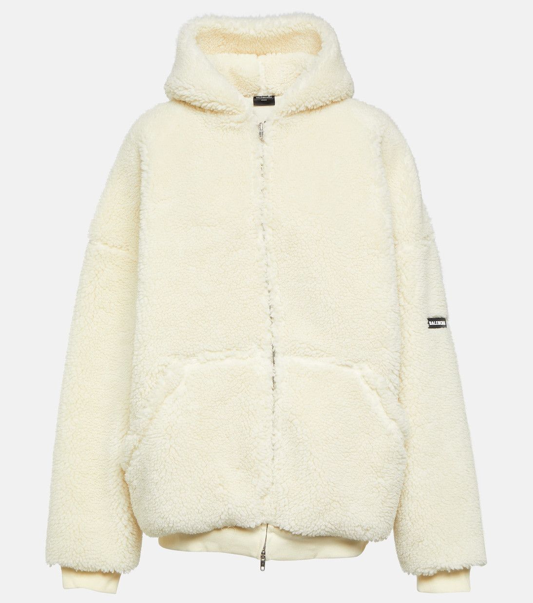 Balenciaga Outerwear faux-shearling hoodie Size US XL / EU 56 / 4 - 1 Thumbnail
