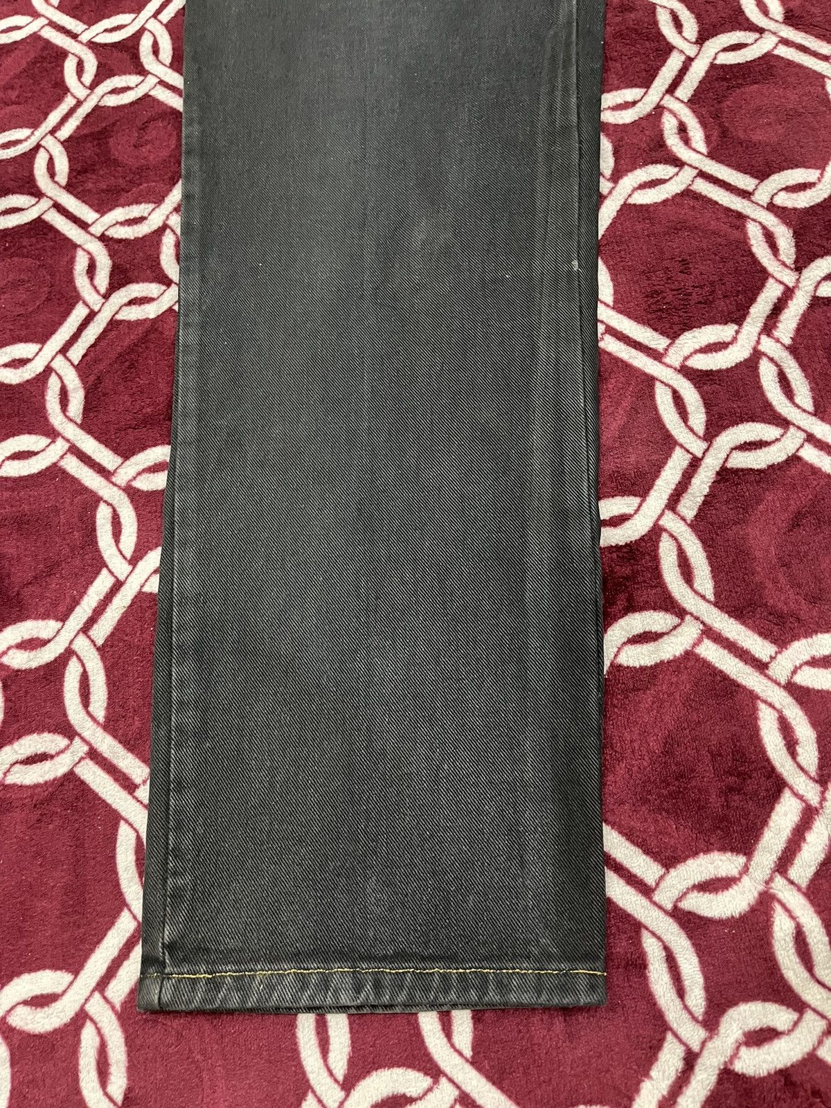 Marithe + Francois Girbaud Vintage Marithe Francois Girbaud MFG Black Faded Denim Size US 30 / EU 46 - 3 Thumbnail