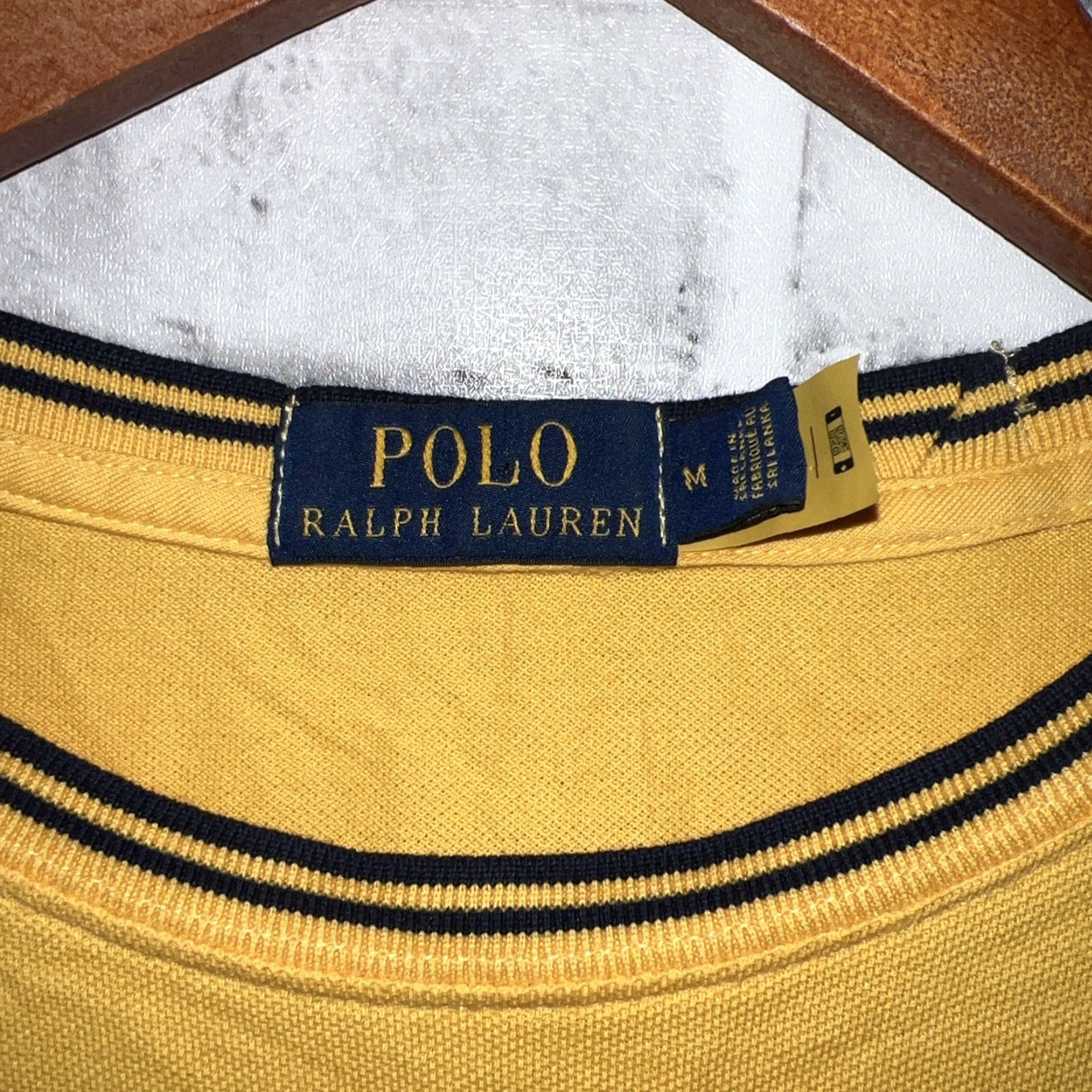 Polo Ralph Lauren Polo Ralph Lauren T-Shirt Mens Size M Yellow Size US M / EU 48-50 / 2 - 3 Thumbnail