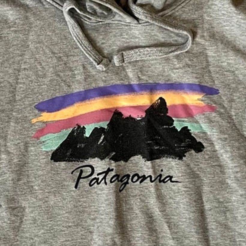 Patagonia Patagonia Womens Hoodie Gray Size XS Free Hand Fitz Roy Ahnya Size XS / US 0-2 / IT 36-38 - 3 Thumbnail