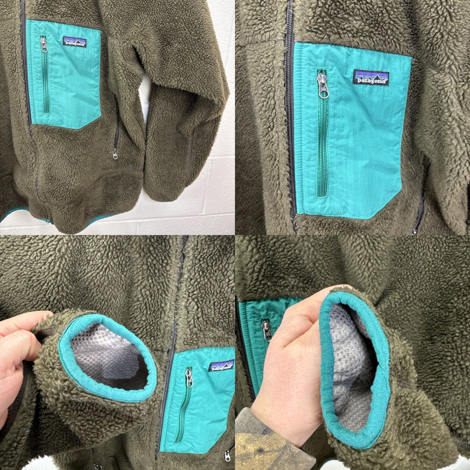 Patagonia Vtg Patagonia Retro-X Deep Pile Fleece Jacket Mens Large Brown Windbreaker Coat Size US L / EU 52-54 / 3 - 8 Thumbnail