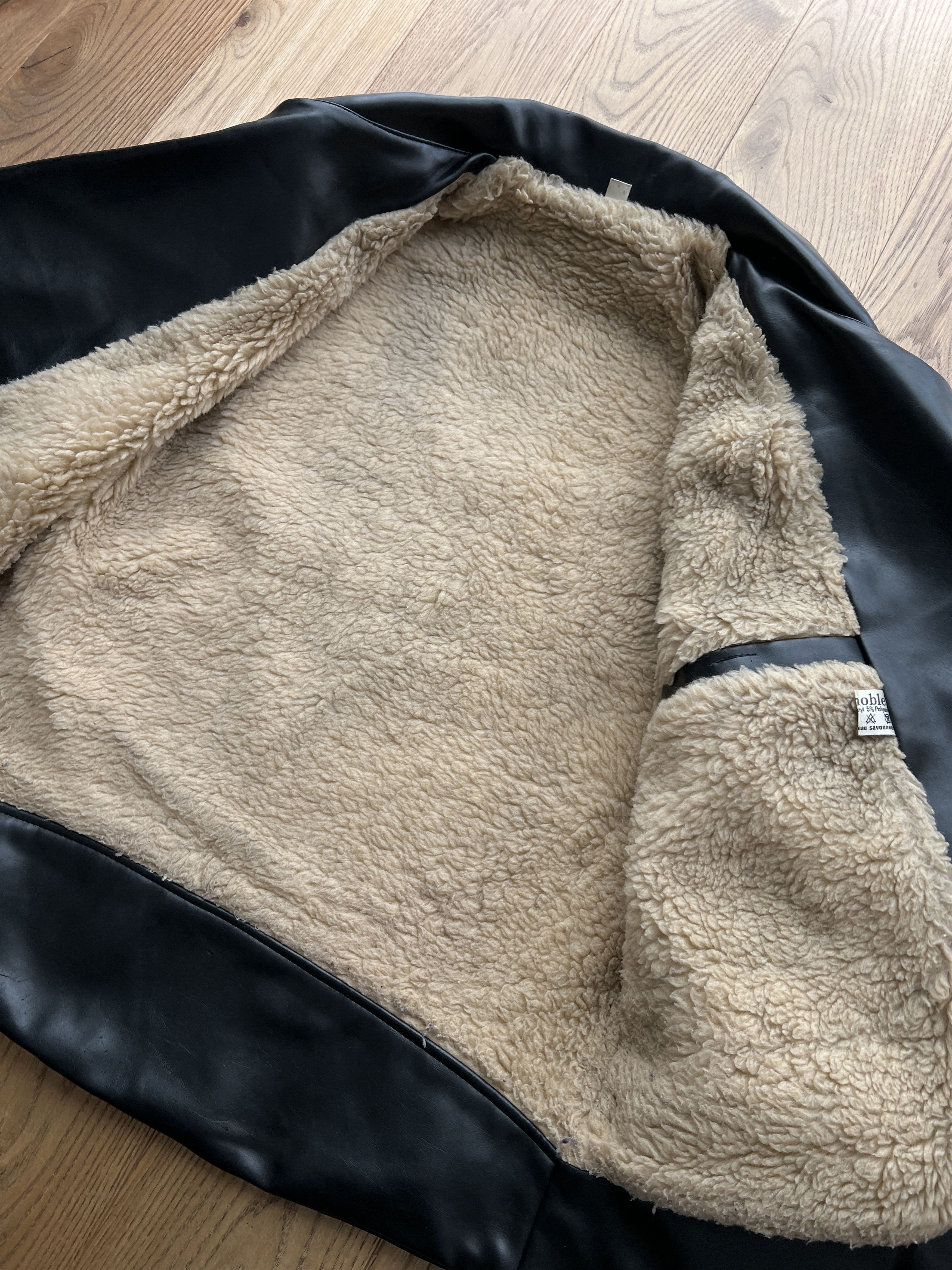 Hysteric Glamour Vegan eco leather 90s Biker jacket bomber opium avant garde Size US M / EU 48-50 / 2 - 11 Thumbnail