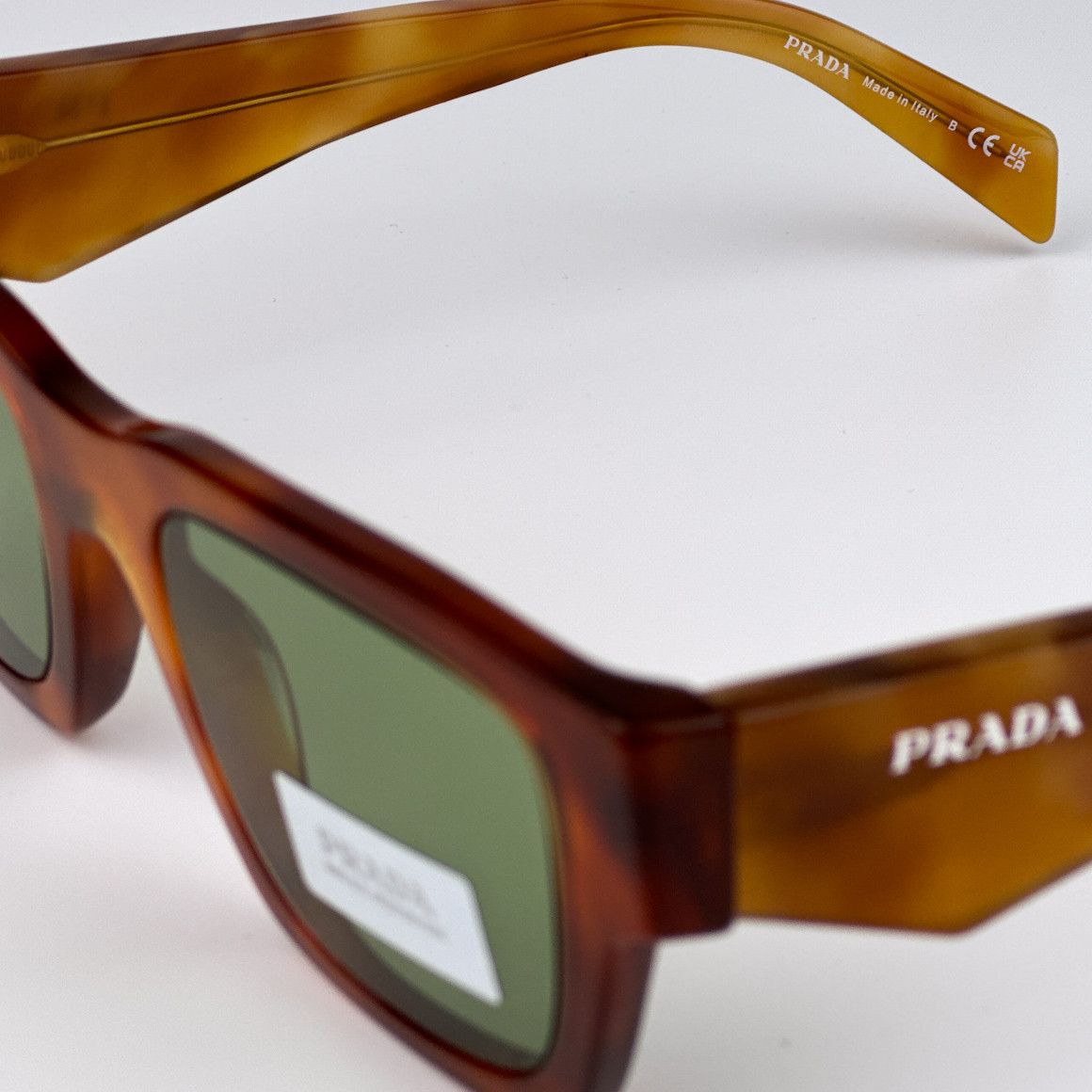 Prada NEW Prada PRA06S 11P60C Square Unisex Sunglasses PR A06S Size ONE SIZE - 8 Thumbnail