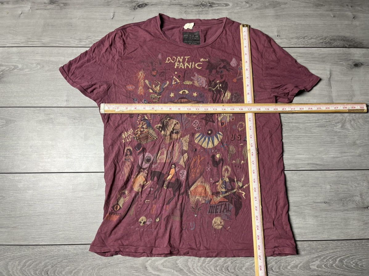 Allsaints Allsaints dont panic Tshirt multi logo size XLarge Size US XL / EU 56 / 4 - 6 Thumbnail