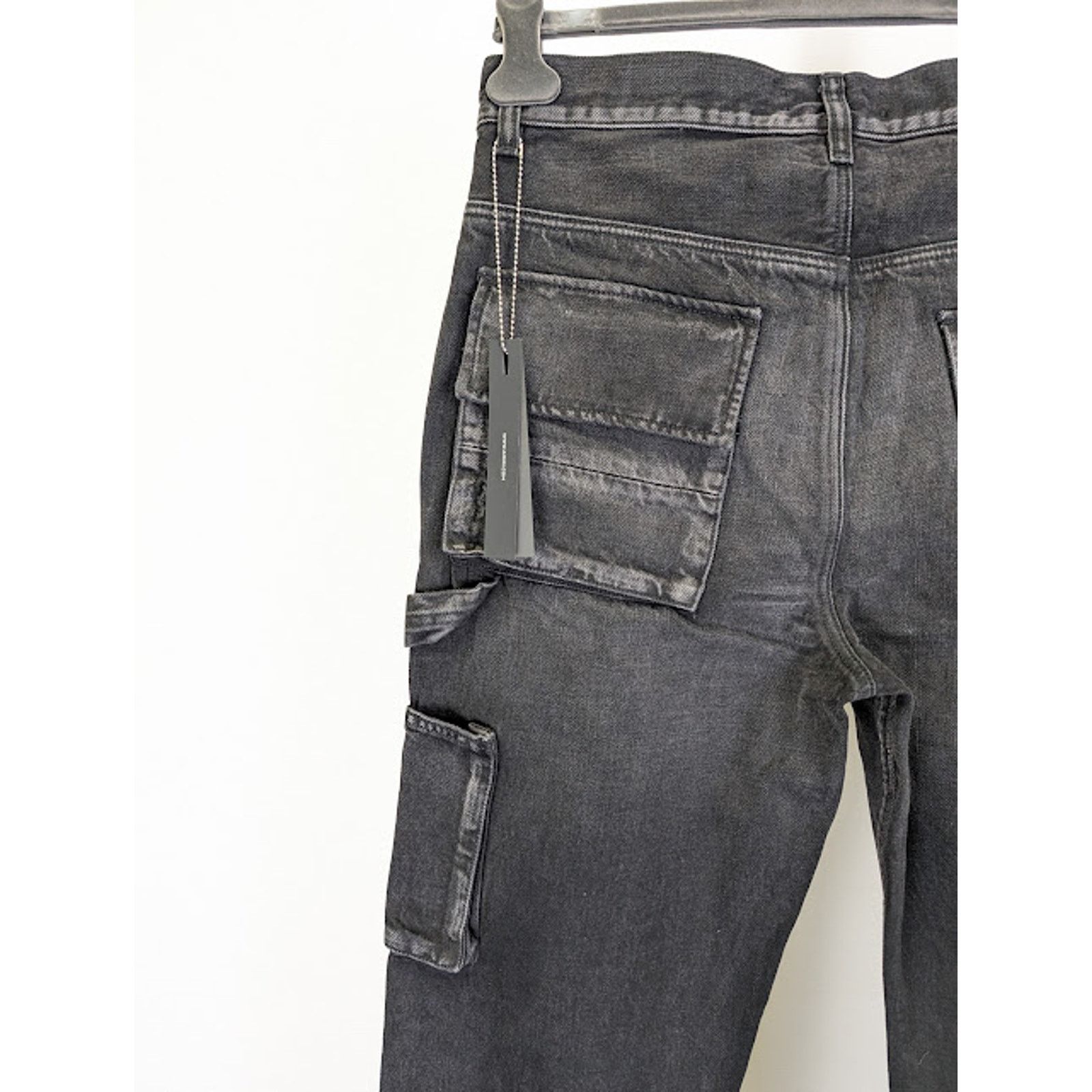 Amiri o1rshd1 Stack Workman Jeans in Aged Black Size US 32 / EU 48 - 17 Thumbnail