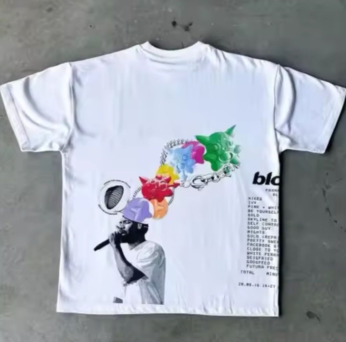 Other Frank Ocean Blonde Tour Tee Size US L / EU 52-54 / 3 - 2 Thumbnail