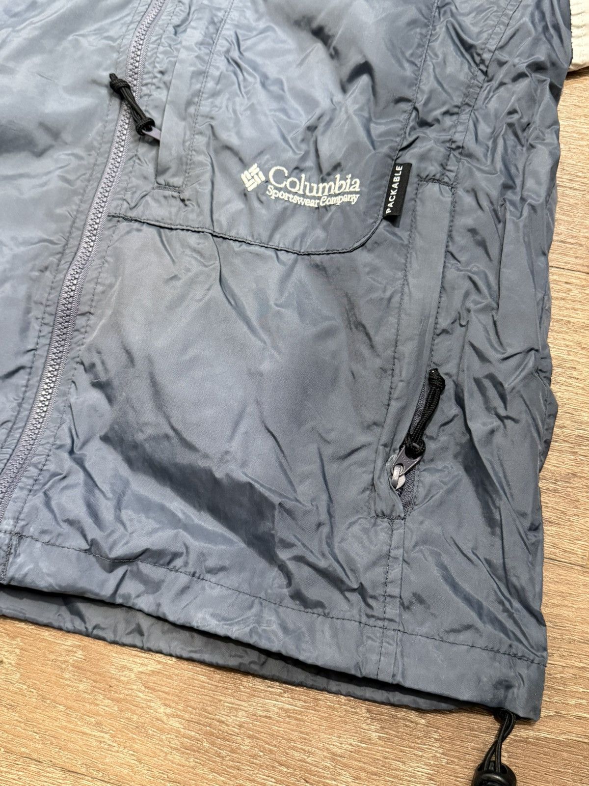 Columbia ***FINAL DROP***RARE 1997 COLUMBIA PACKABLE RAIN JACKET M/L Size US L / EU 52-54 / 3 - 2 Thumbnail