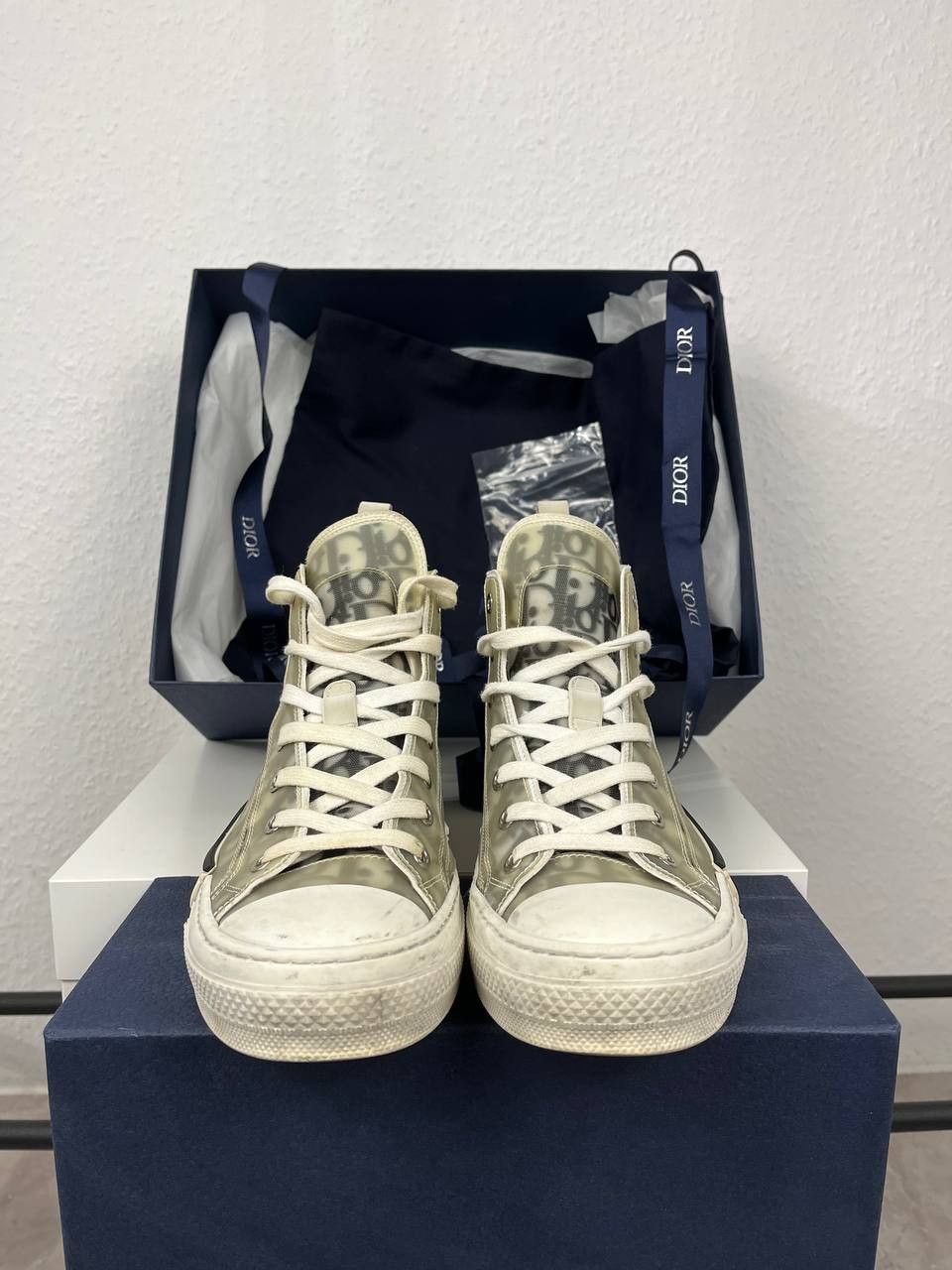 Dior Oblique Dior Transparent Sneakers Dior Monogram B23 HT