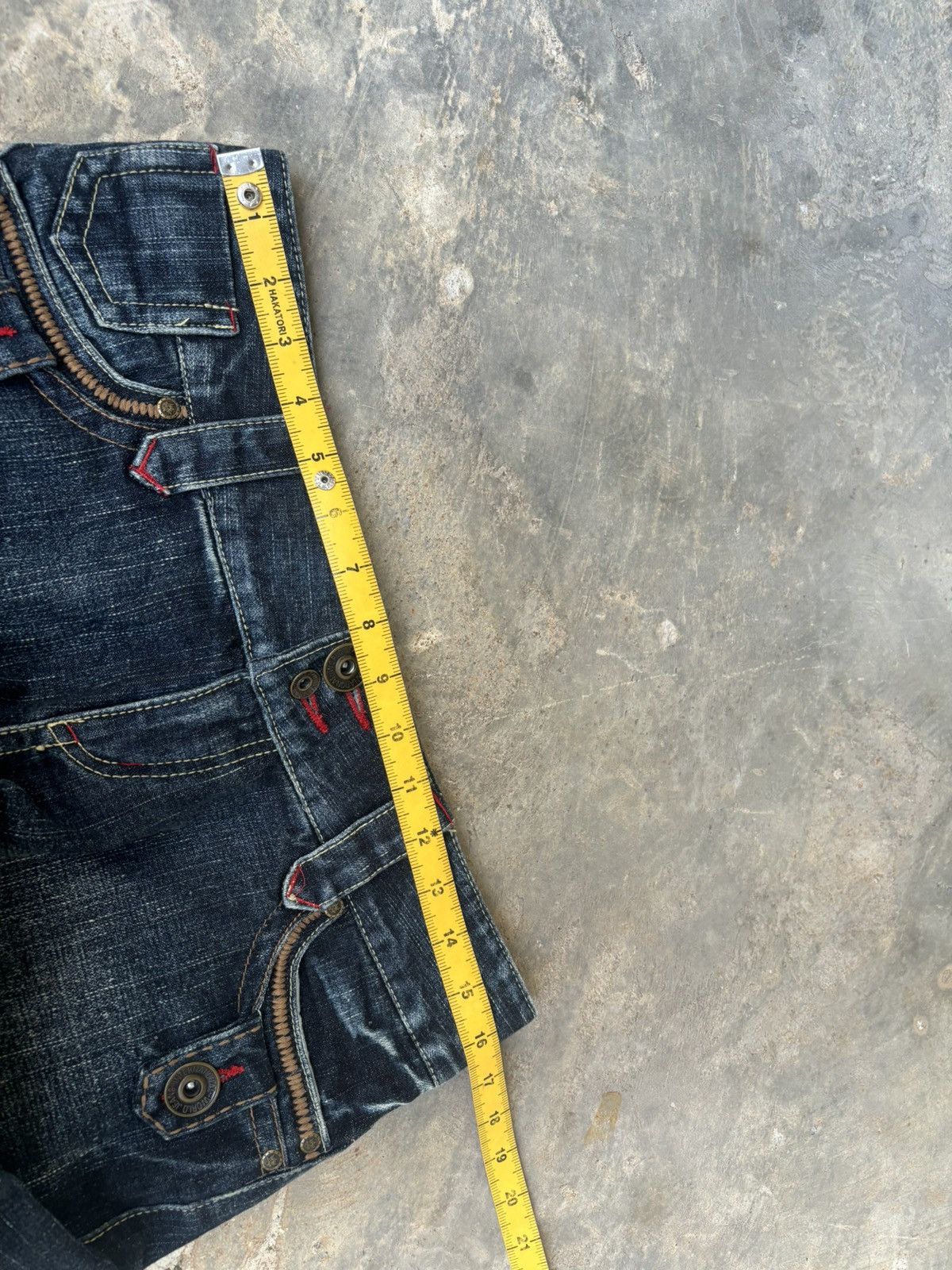 Hysteric Glamour × If Six Was Nine × Japanese Brand Vintage B.c.b.g Boocut Denim Jeans Size US 32 / EU 48 - 10 Thumbnail