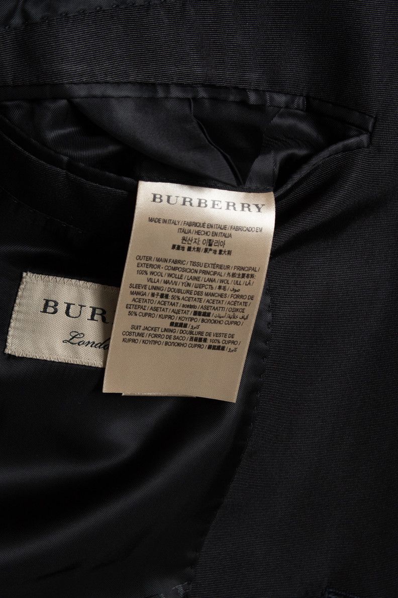 Burberry Burberry, blazer in navy with black collar Size 52R - 6 Thumbnail