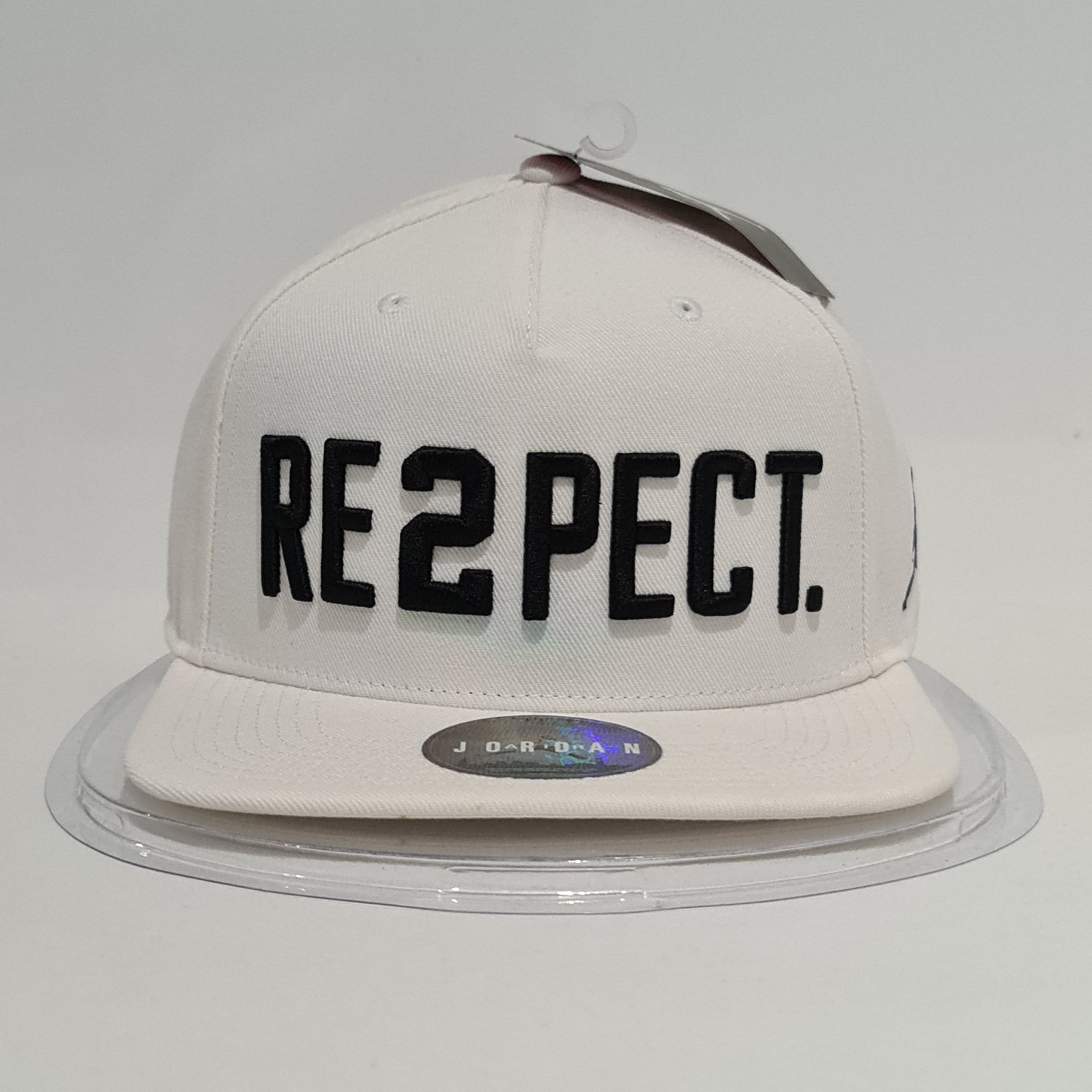 Jordan Brand Jordan Cap Snapback 'RE2PECT' White Size ONE SIZE - 2 Thumbnail