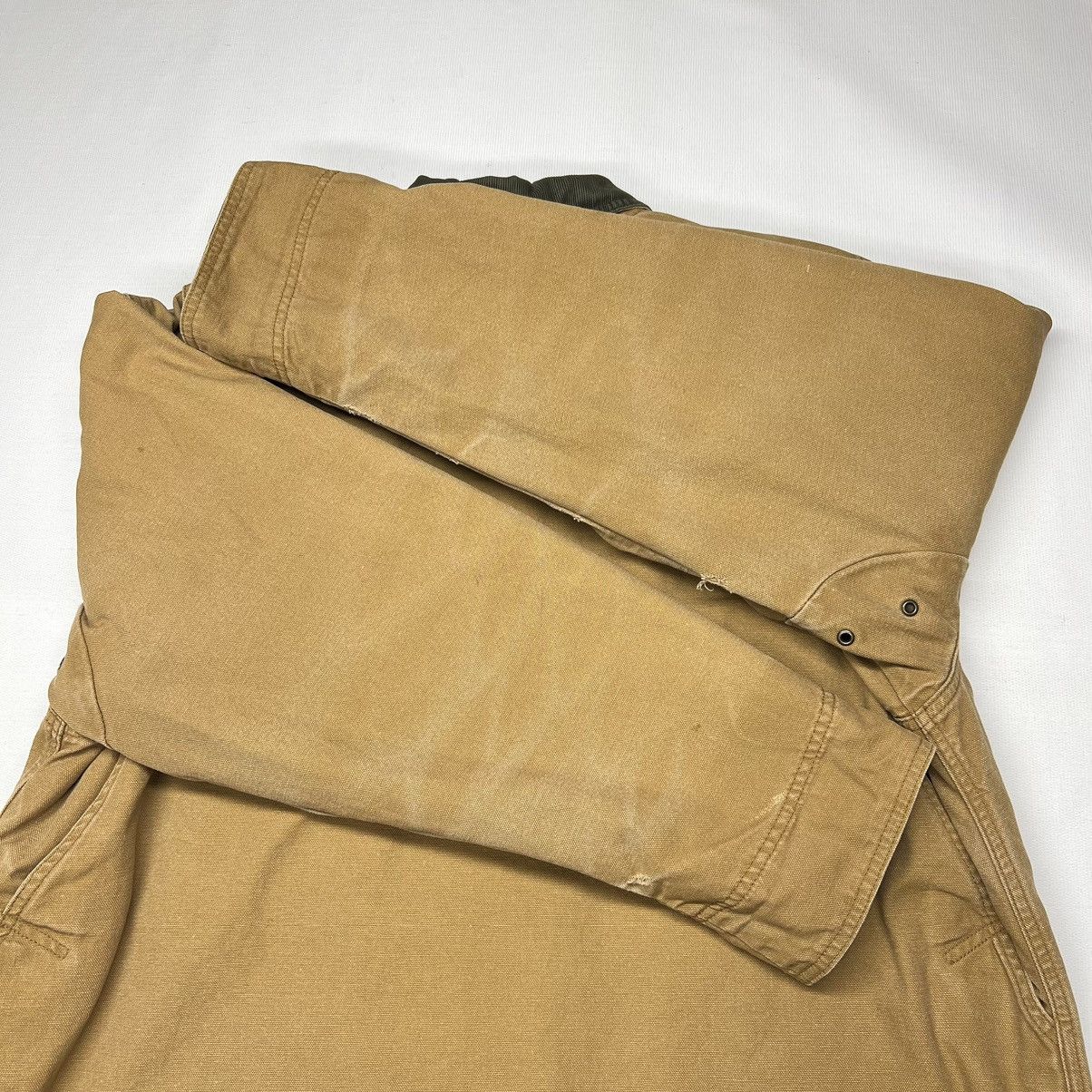 L.L. Bean × Vintage LL Bean Coat Brown Chore Barn Jacket Flannel Lined Canvas Size US XL / EU 56 / 4 - 17 Thumbnail