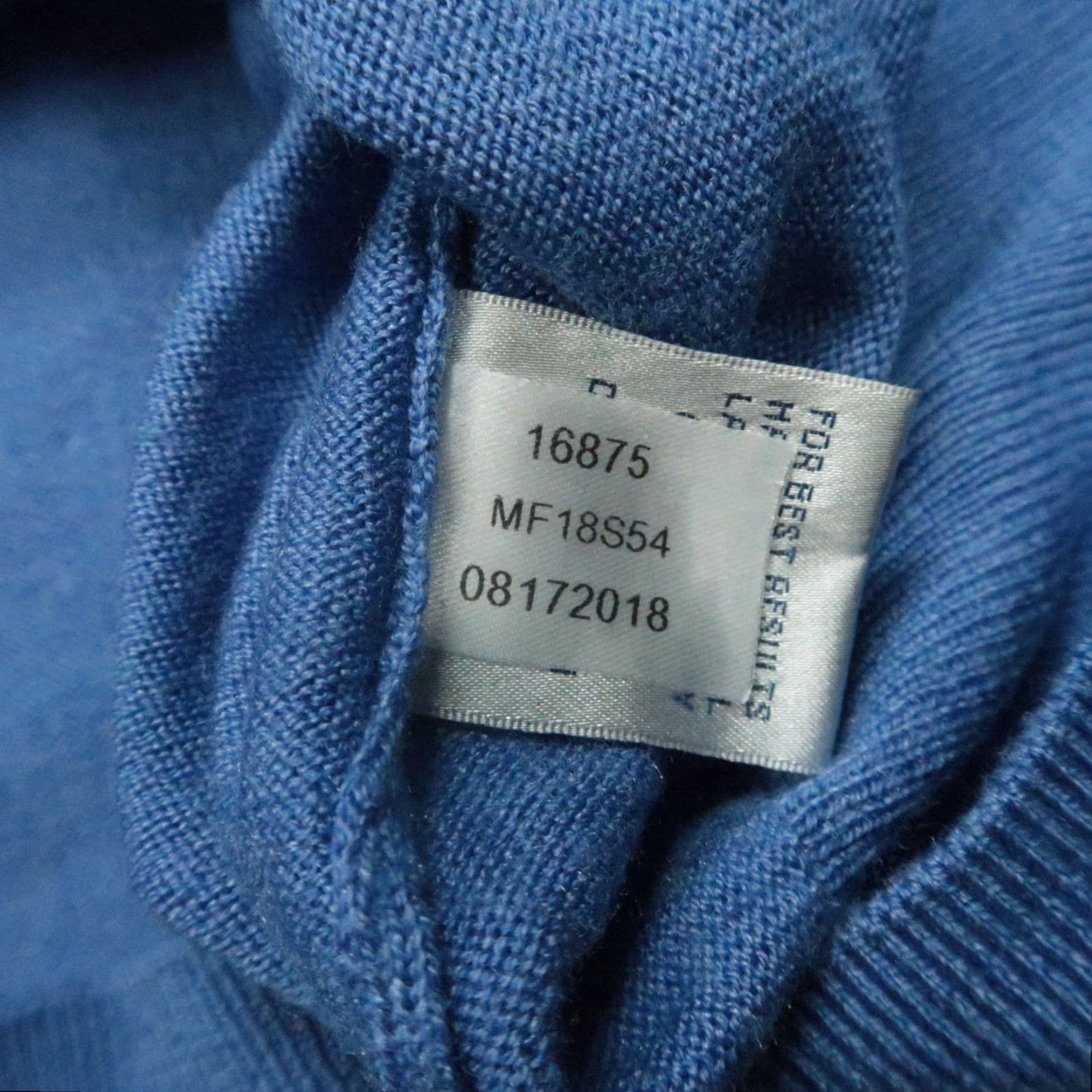 Peter Millar Peter Millar Vest Men XL Blue Silk Wool 1/4 Zip Size US XL / EU 56 / 4 - 6 Thumbnail