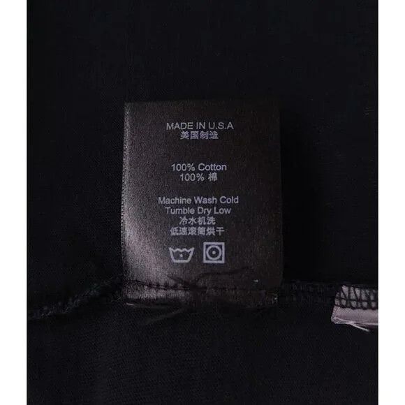 Rhude Rhude Logo Embroidered T-Shirt XS Mens Black Cotton Tee Size US XS / EU 42 / 0 - 11 Thumbnail