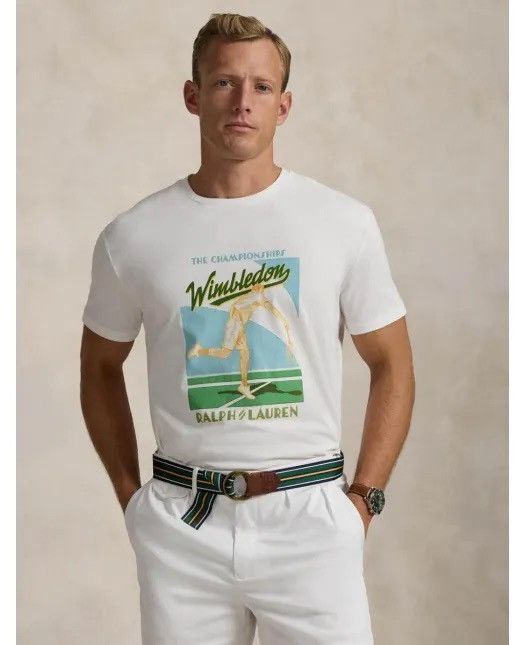 Polo Ralph Lauren Polo Ralph Lauren Classic Fit Logo T-Shirt White XXL Tennis Size US XXL / EU 58 / 5 - 2 Thumbnail