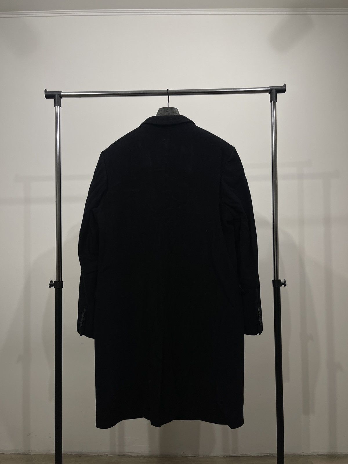 Vintage 🔥Vintage coat Turo wool Cashmere Overcoat Jacket black Size US XXL / EU 58 / 5 - 4 Thumbnail