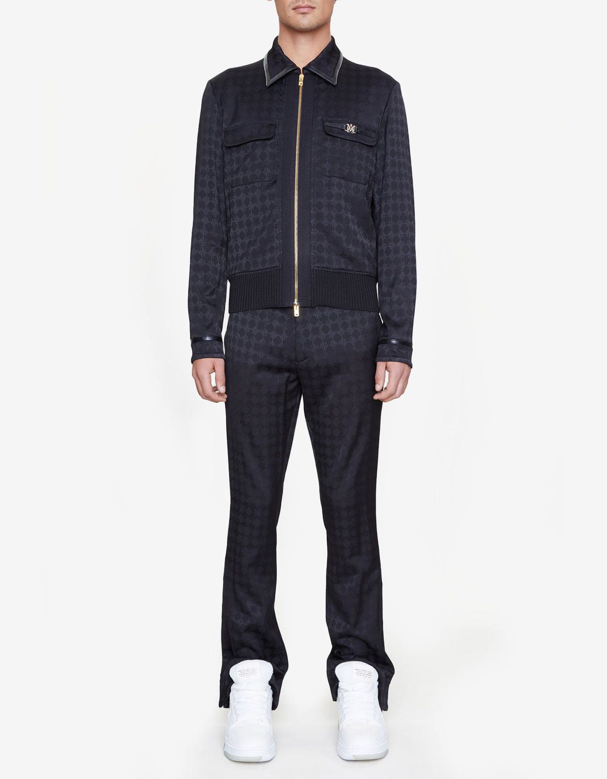 Amiri Amiri Black Tonal MA Quad Blouson SIZE 52 Size US XL / EU 56 / 4 - 3 Thumbnail
