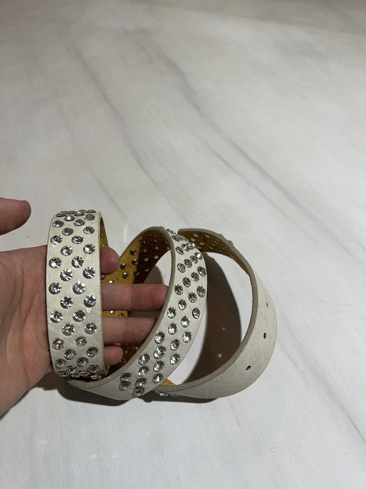 Hysteric Glamour × If Six Was Nine × Vintage Y2K Vintage Leather Belt BB Simon Style Size ONE SIZE - 6 Thumbnail