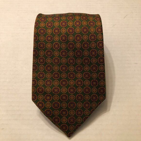 Brooks Brothers brooks brothers men's new dark green silk tie 4" X 61" Size ONE SIZE - 1 Thumbnail