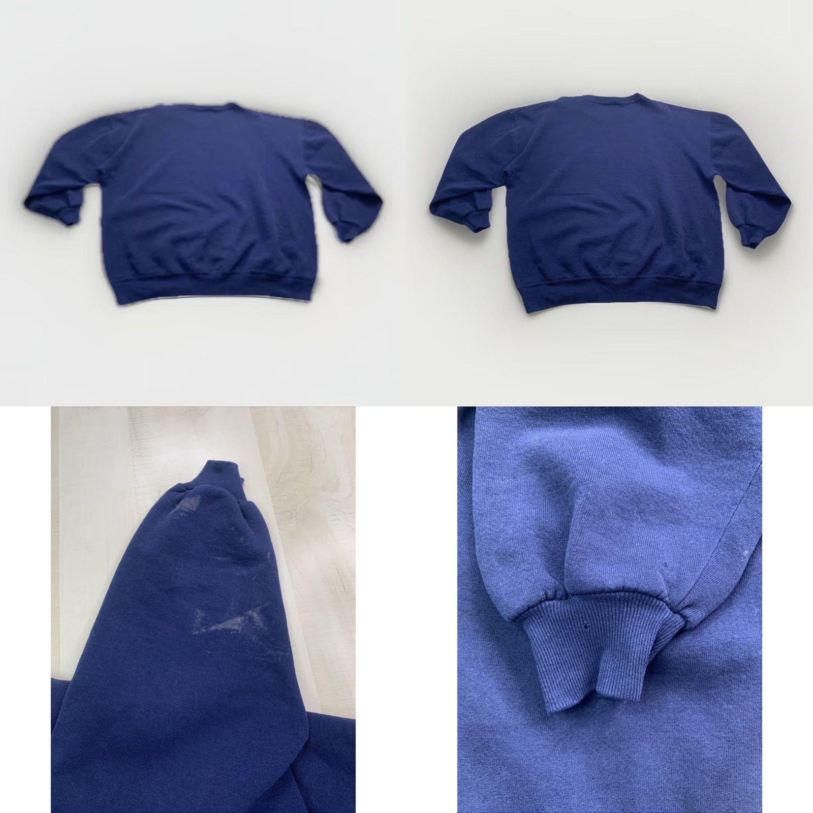Vintage VINTAGE Russell Sweatshirt USA Blue Crew Neck 2XL Mens Logo Tag 90s Comfort Pullover Hoodie? Size US XXL / EU 58 / 5 - 9 Thumbnail