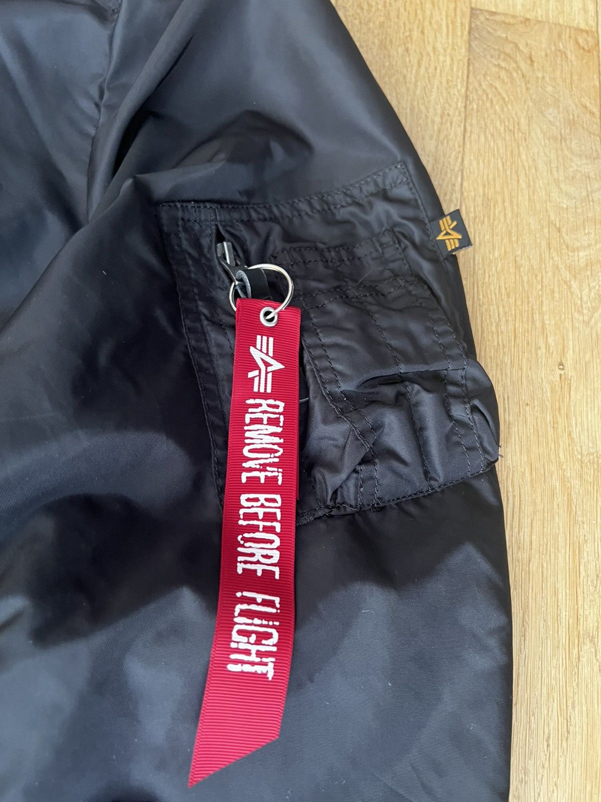 Alpha Industries ALPHA INDUSTRIES BOMBER JACKET BLACK. Size US XXL / EU 58 / 5 - 3 Thumbnail