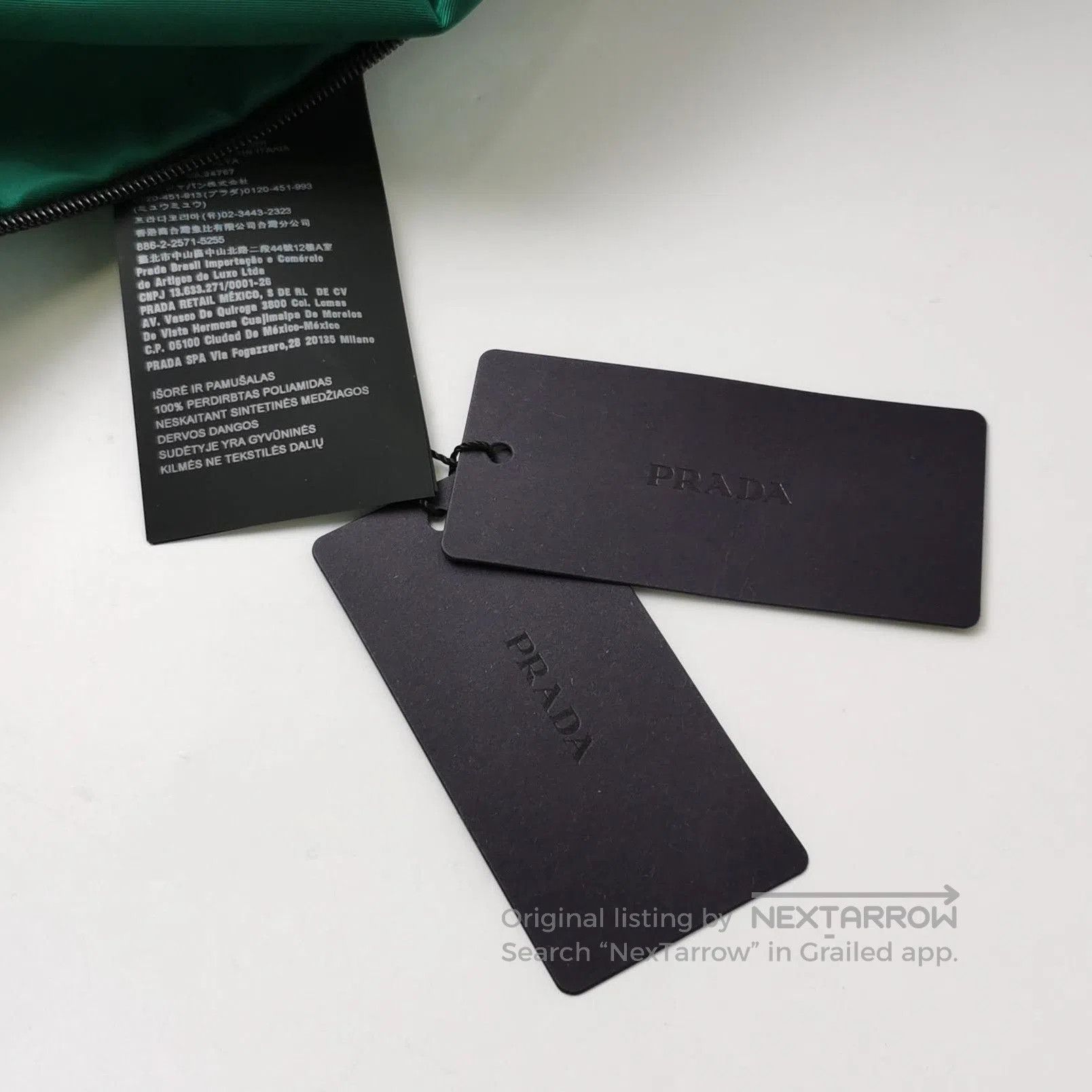 Prada Prada Color-Block Triangle Logo Dress . Size US S / EU 44-46 / 1 - 4 Thumbnail