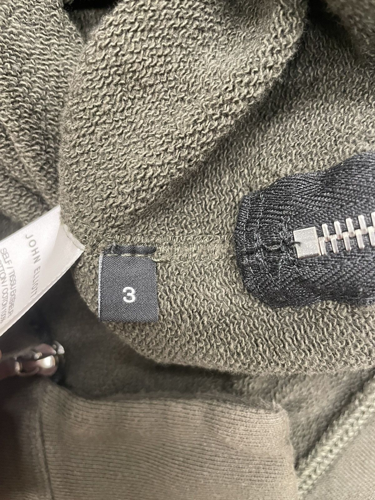 John Elliott John Elliott Villain Side Zipper Hoodie Size US S / EU 44-46 / 1 - 9 Thumbnail