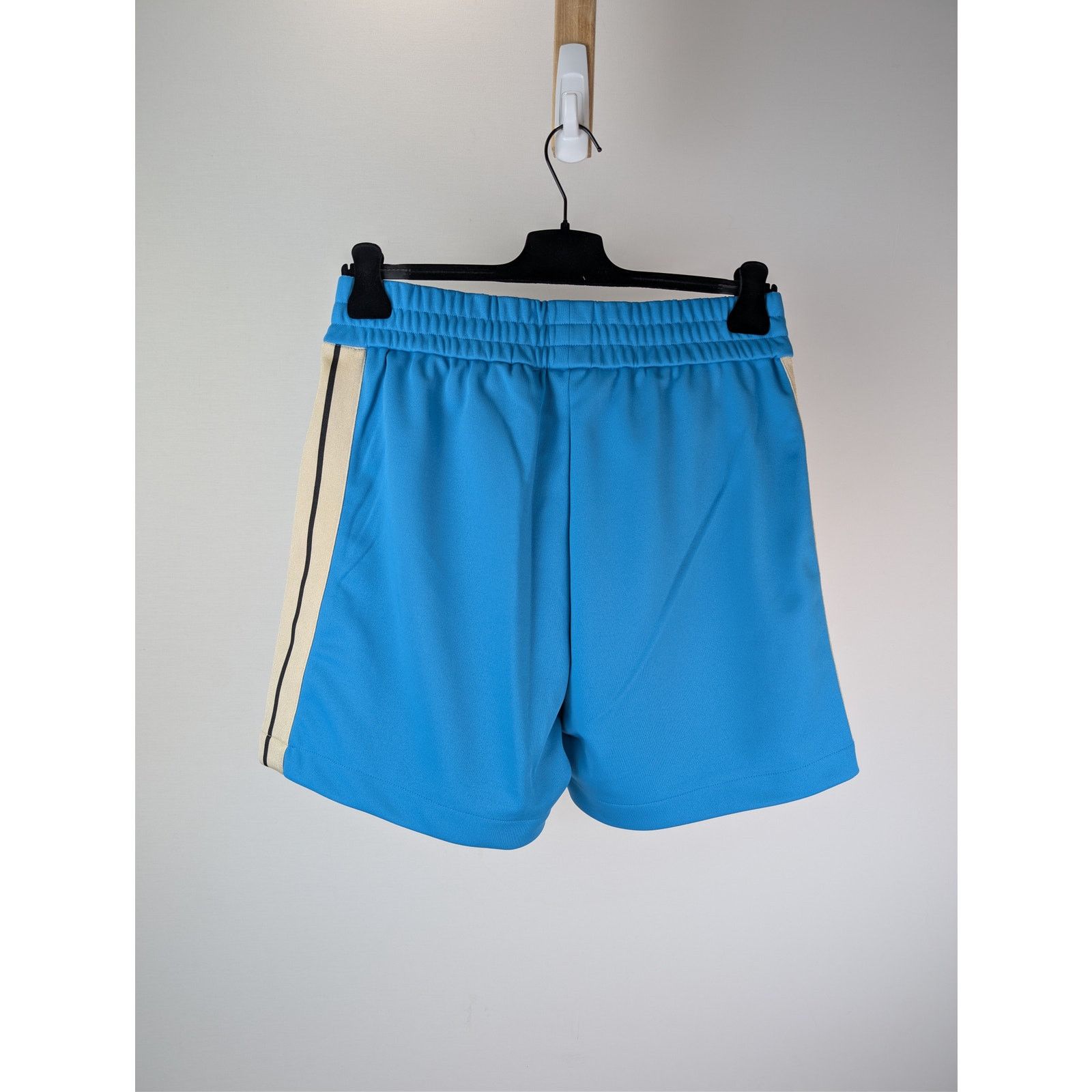 Palm Angels o1rshd1 Classic Logo Track Shorts in Light Blue / Off-White Size US 38 / EU 54 - 8 Thumbnail