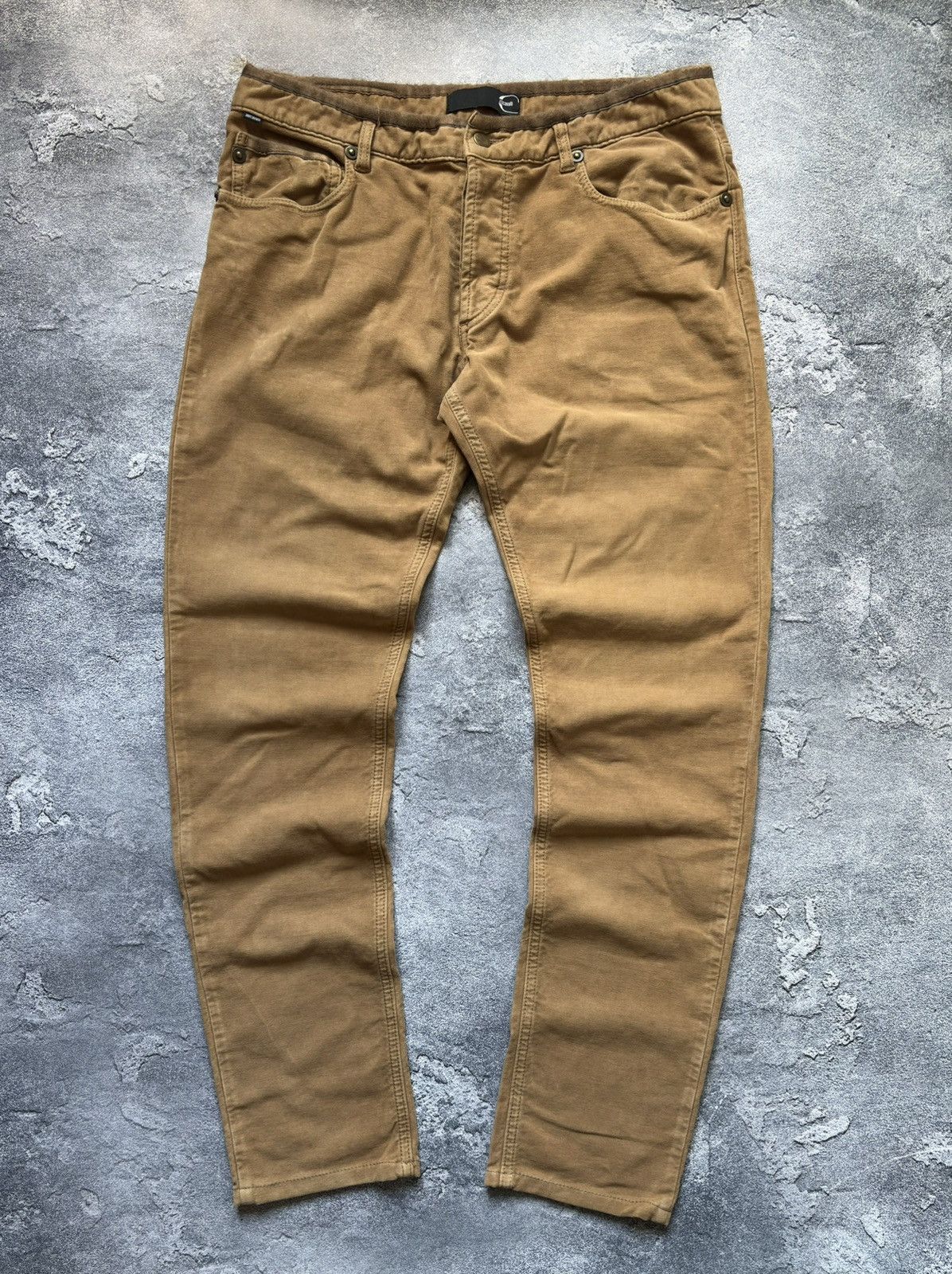 Just Cavalli Vintage Just Cavalli Luxury Mens Brown Pants Size 35 49 Rare Size US 35 - 1 Thumbnail