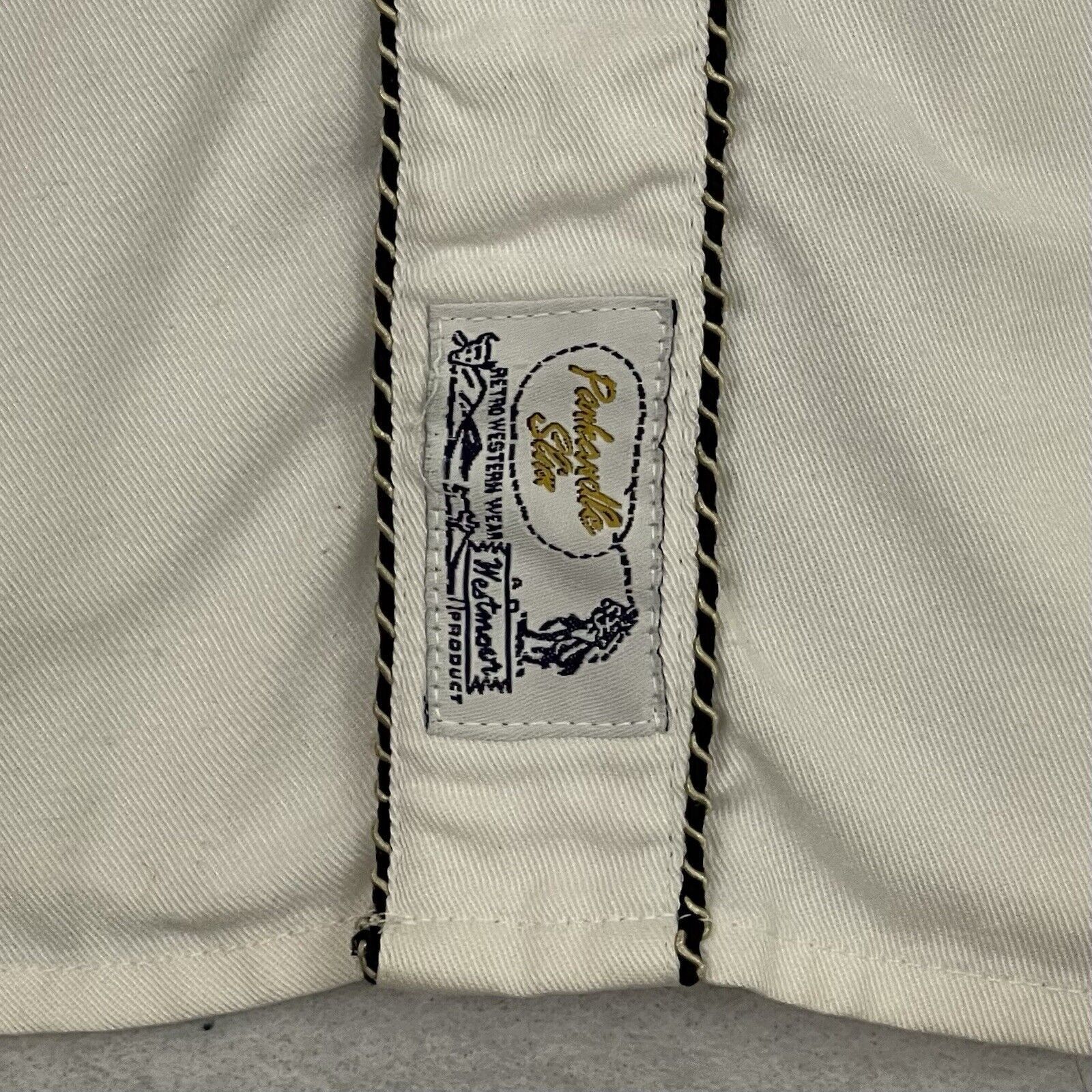 Panhandle Slim Panhandle Slim Mens Shirt Large White Embroidered Pearl Snap Size US L / EU 52-54 / 3 - 11 Thumbnail