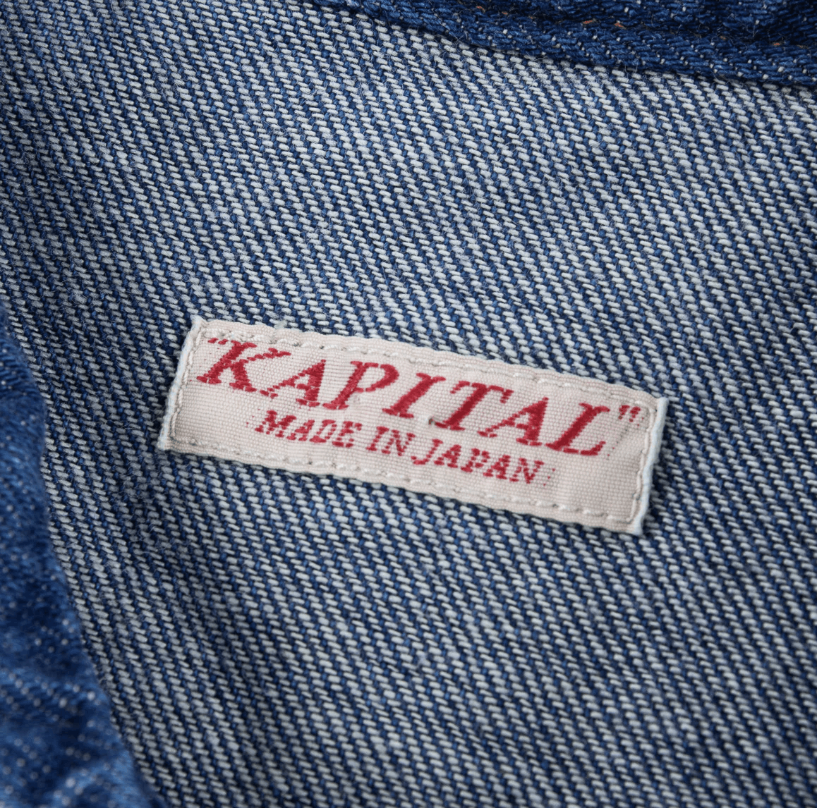 Kapital Kapital Denim Lace-up Western Shirt Indigo (Sz 3, fits M) Size US M / EU 48-50 / 2 - 9 Thumbnail