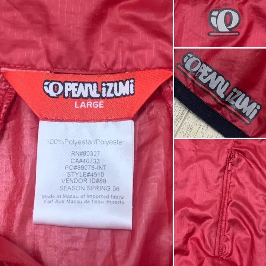 PEARL iZUMi × Vintage Vintage Pearl Izumi Cycling Jacket Windbreaker Jersey Size US L / EU 52-54 / 3 - 6 Thumbnail