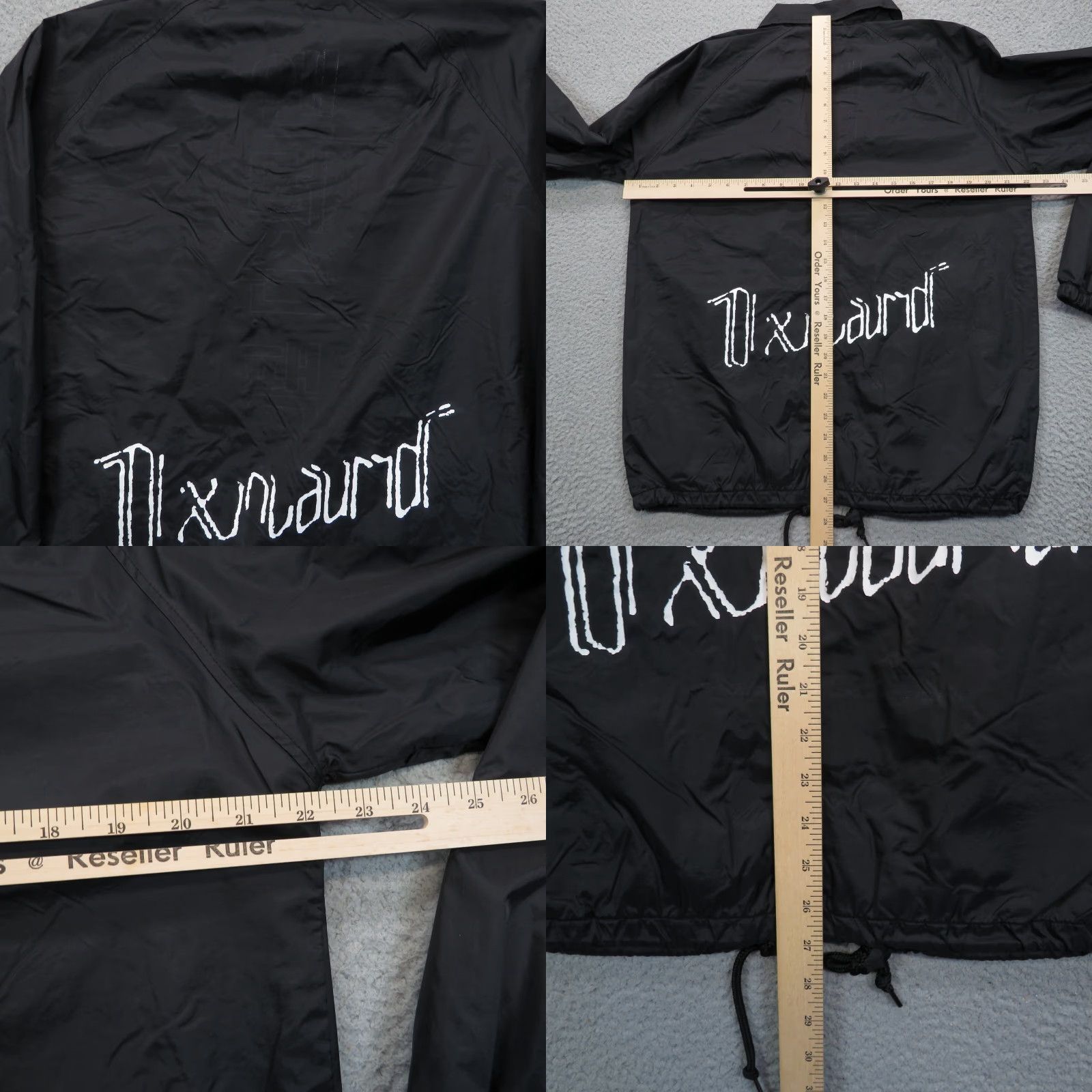 Vintage Anderson Paak Jacket Mens Small Black Windbreaker Coat Snap Coat Oxnard Japan Logo Windbreaker Size US S / EU 44-46 / 1 - 8 Thumbnail