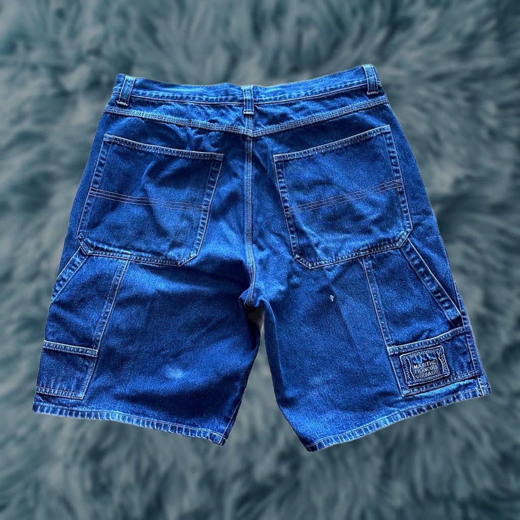 Denime Vintage Marithe Francois Girbaud Jean Shorts Mens 40 Denim Carpenter Baggy Y2K Size US 40 / EU 56 - 1 Thumbnail