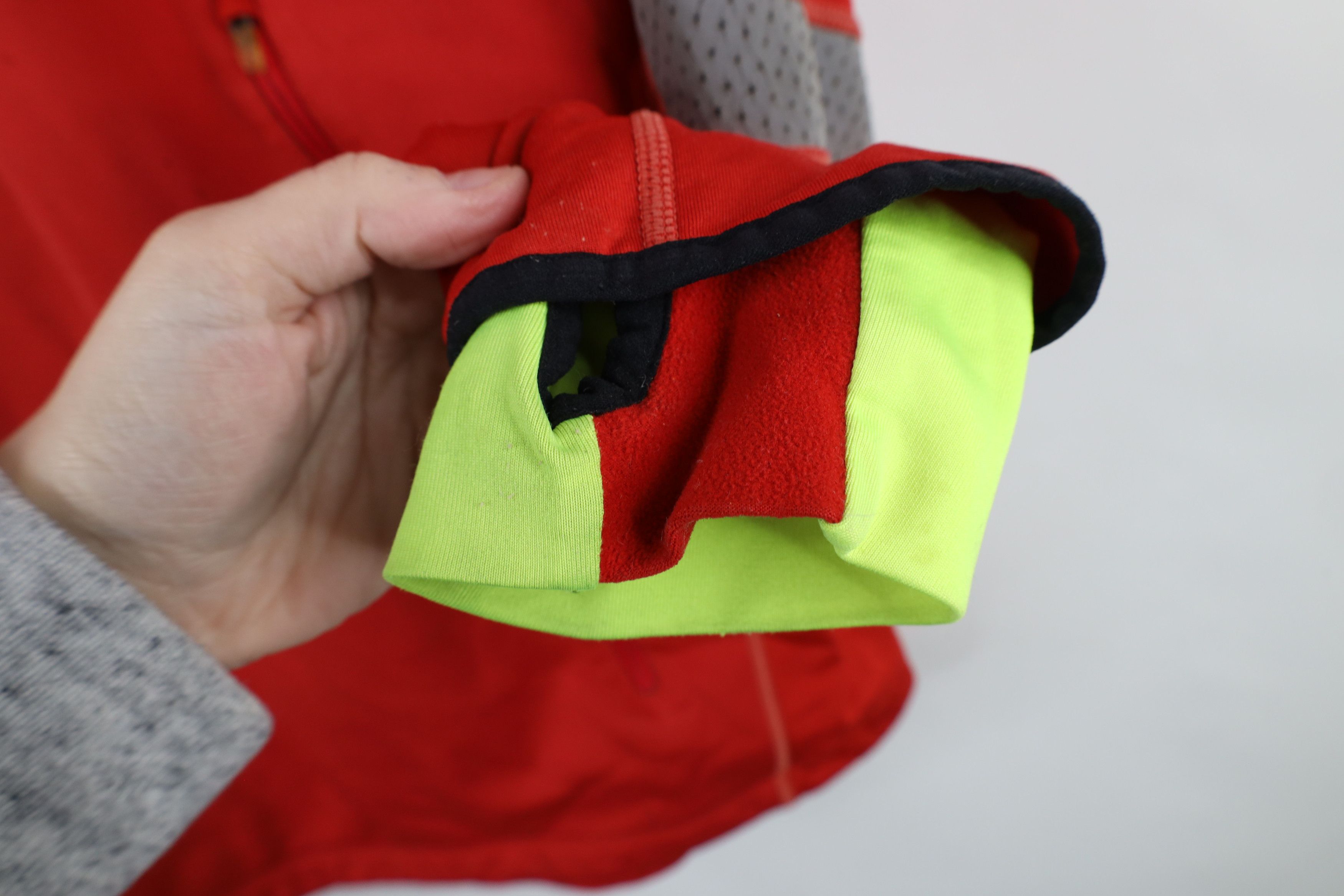 New Balance × Vintage Vintage New Balance Reflective Half Zip Pullover Jacket Red Size US L / EU 52-54 / 3 - 13 Thumbnail