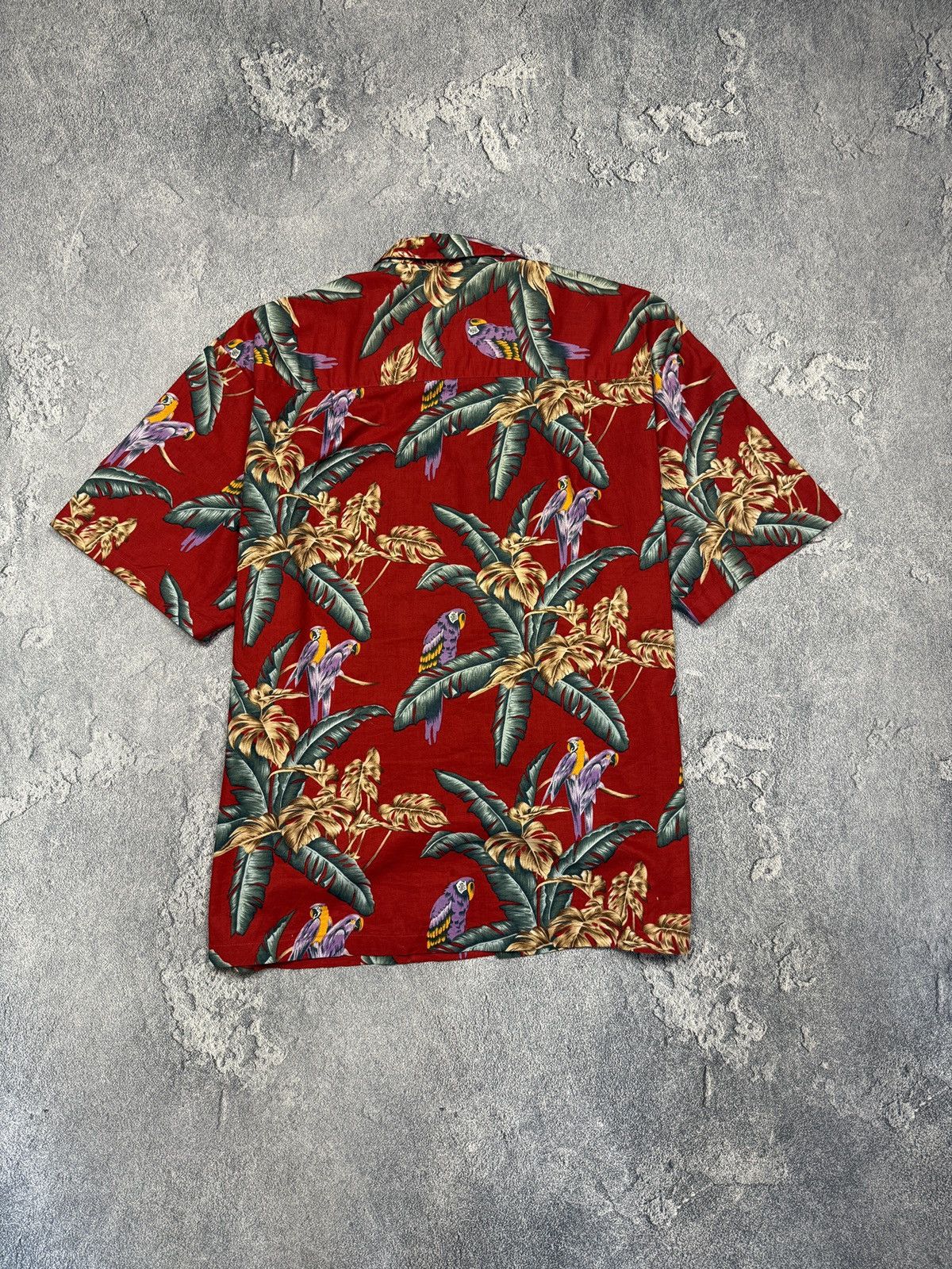 Other Paradise Found Parrot Hawaiian Shirt Magnum PI VTG 80s 90s Size US XL / EU 56 / 4 - 11 Thumbnail