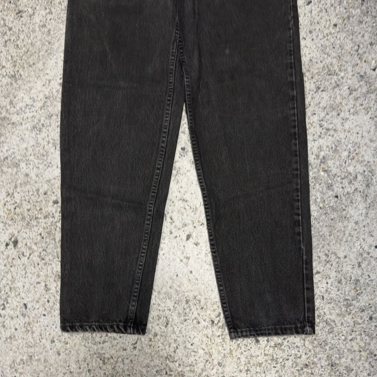 Levi's Vintage 90s Levi’s 560 Faded Black Jeans ERD Grunge Chrome Size US 31 - 11 Thumbnail