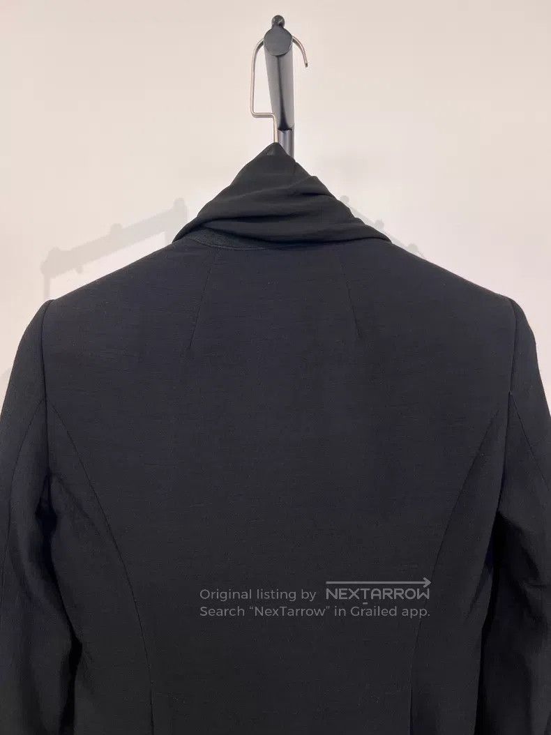 Rick Owens Rick Owens Pleated satin lapel blazer jacket Size US S / EU 44-46 / 1 - 4 Thumbnail