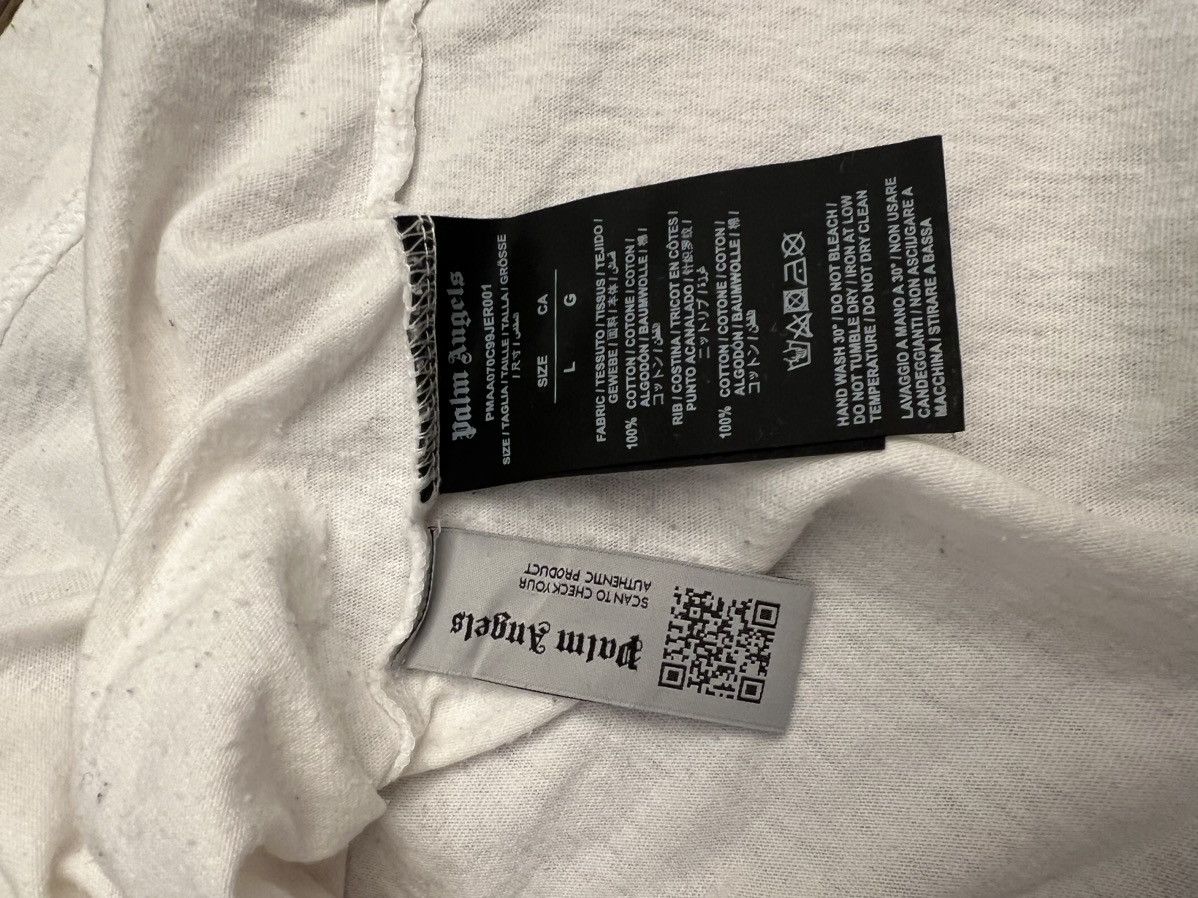 Palm Angels Palm Angels Logo T Shirt Size US L / EU 52-54 / 3 - 4 Thumbnail