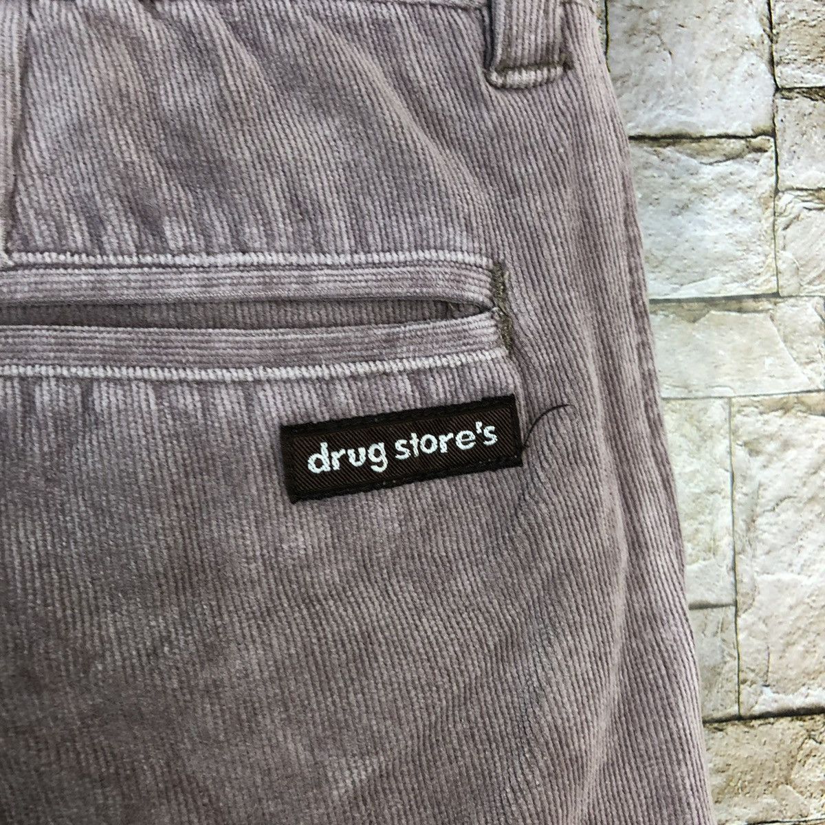 Japanese Brand Drug Store Purple Conduroy Pants #A1022 Size 26" / US 2 / IT 38 - 20 Thumbnail