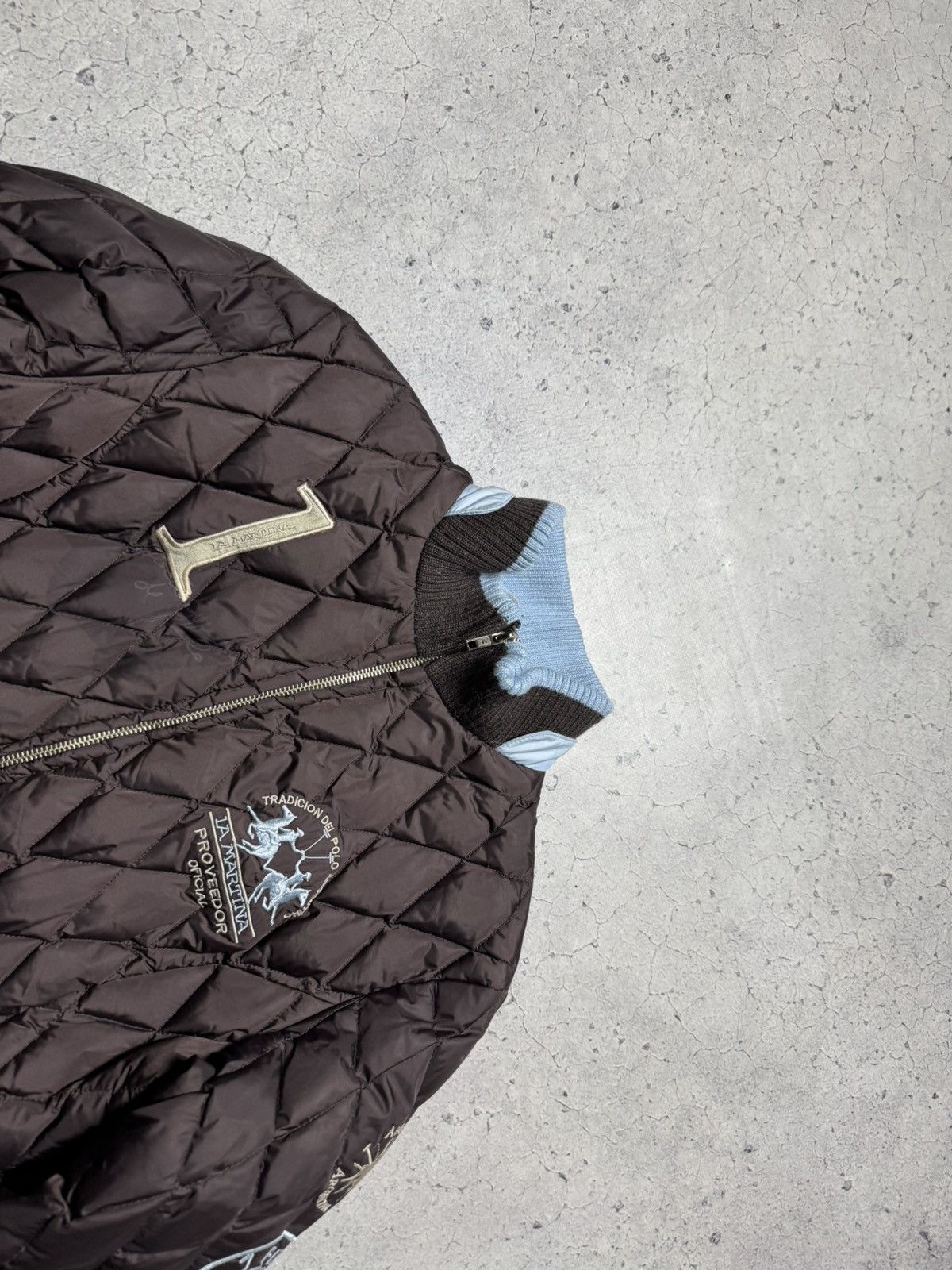 La Martina La Martina #1 Quilted Women’s Brown Down Jacket Luxury Size S / US 4 / IT 40 - 5 Thumbnail