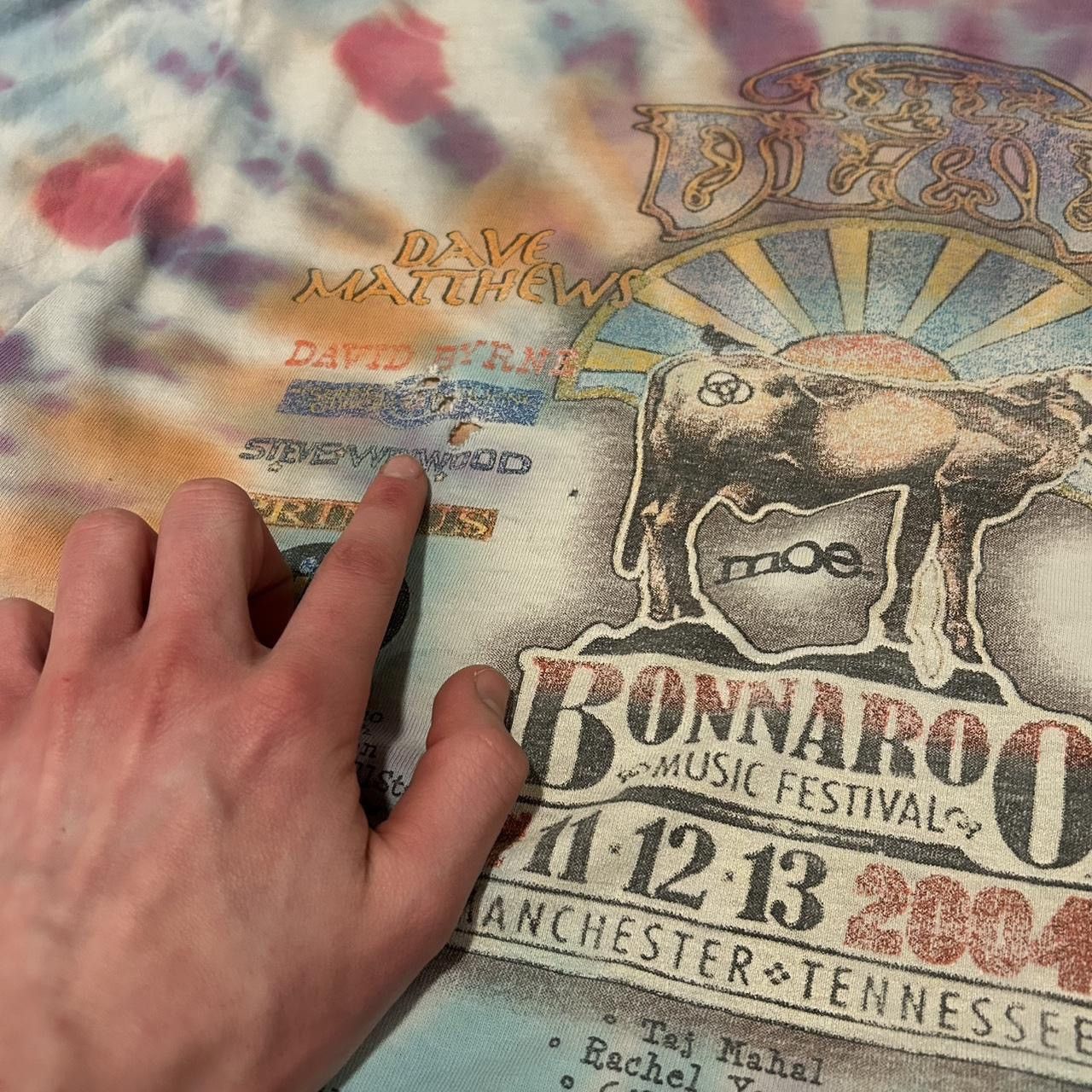 Grateful Dead 2004 Grateful Dead X Bonaroo Tee Size US L / EU 52-54 / 3 - 7 Thumbnail