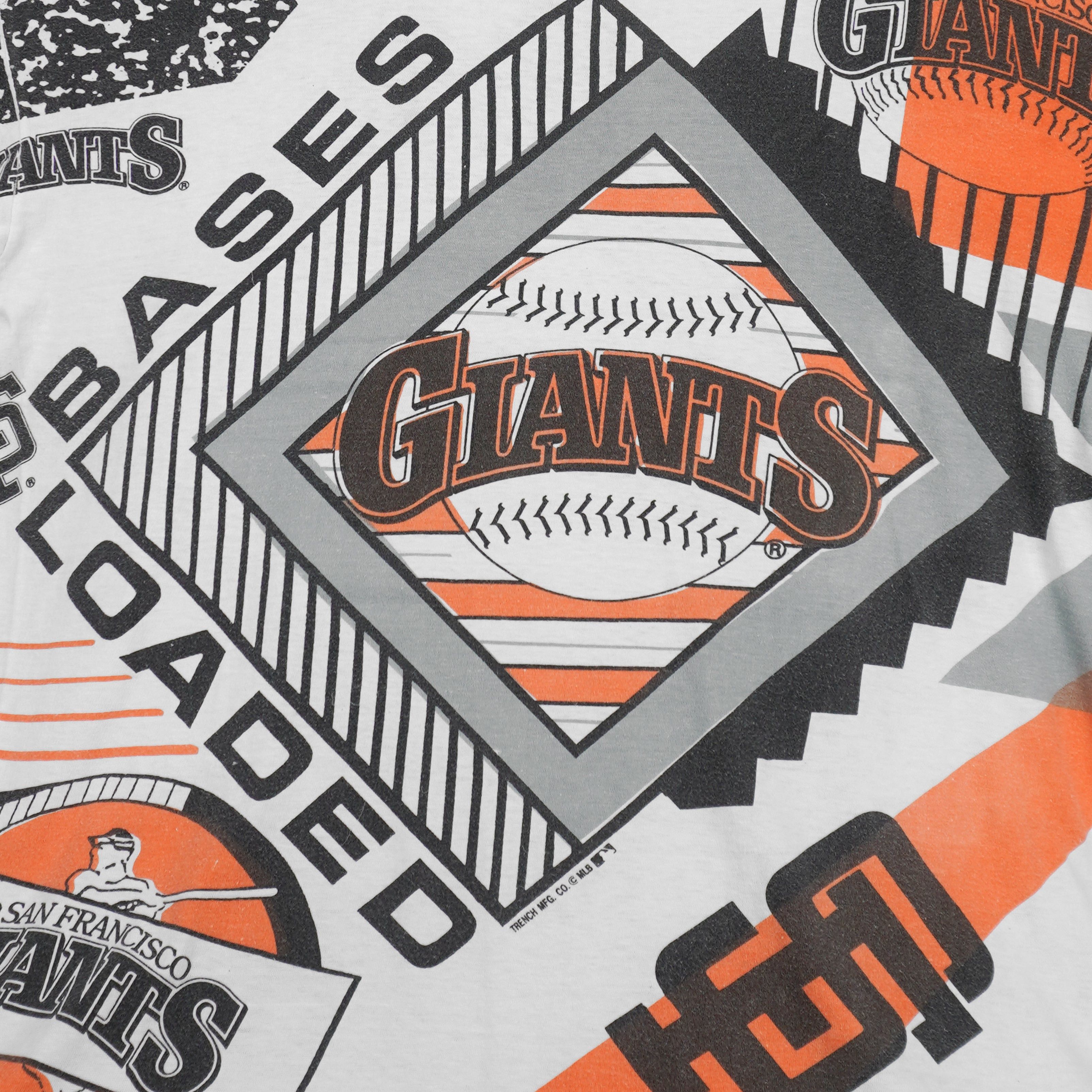 MLB San Francisco Giants All Over Print T-Shirt 1990s Size US L / EU 52-54 / 3 - 3 Thumbnail