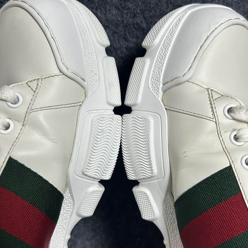 Gucci Gucci Retro Striped Low-Top Sneakers for Men - Size US 9 / EU 42 - 9 Thumbnail