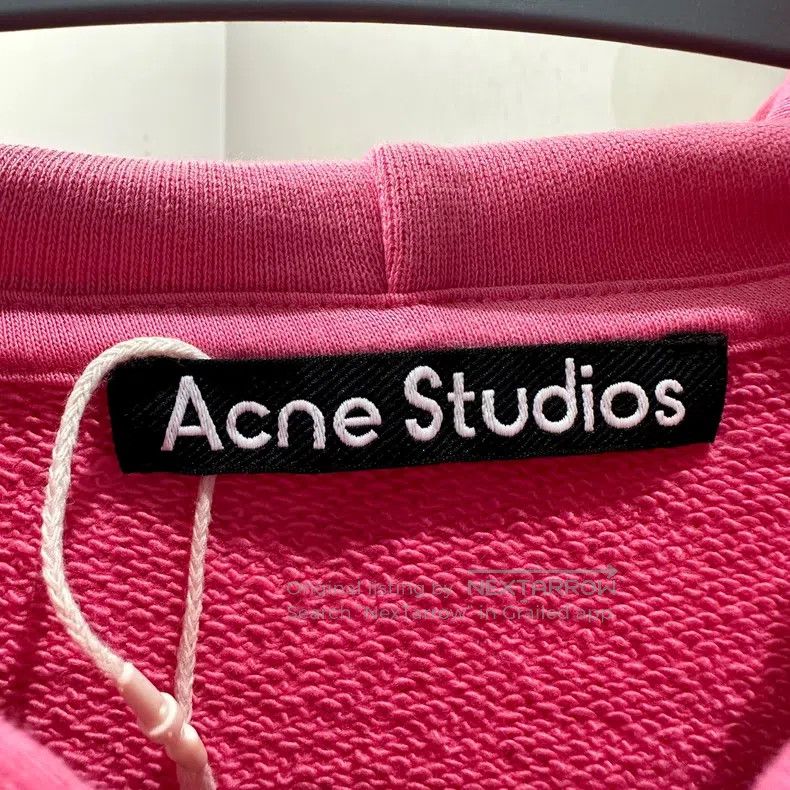 Acne Studios Acne Studios Smiley Embroidered Hoodie Size S / US 4 / IT 40 - 3 Thumbnail