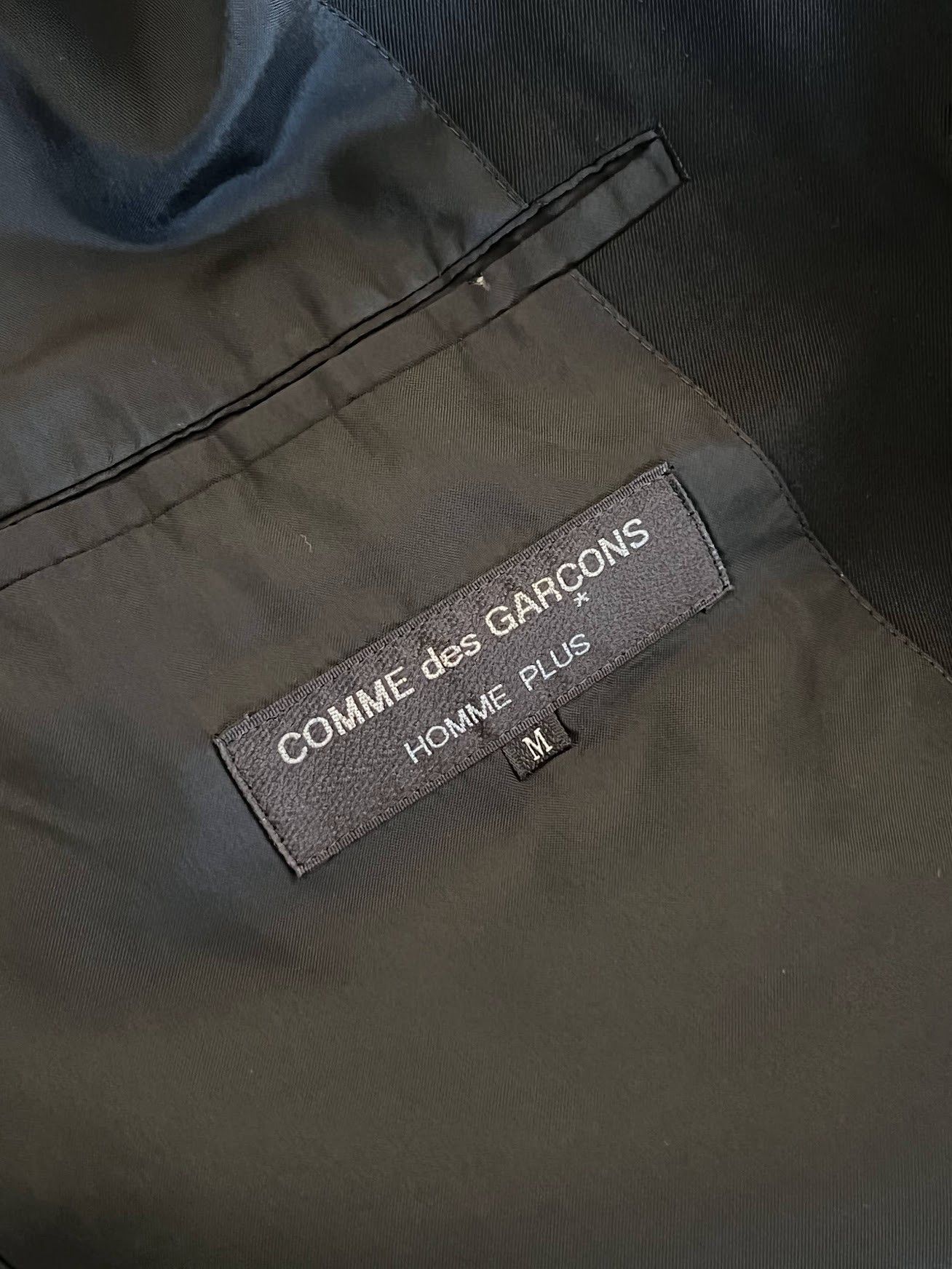 Comme des Garcons Homme Plus Comme des Garcons Homme Plus Black Suit Size 48R - 3 Thumbnail