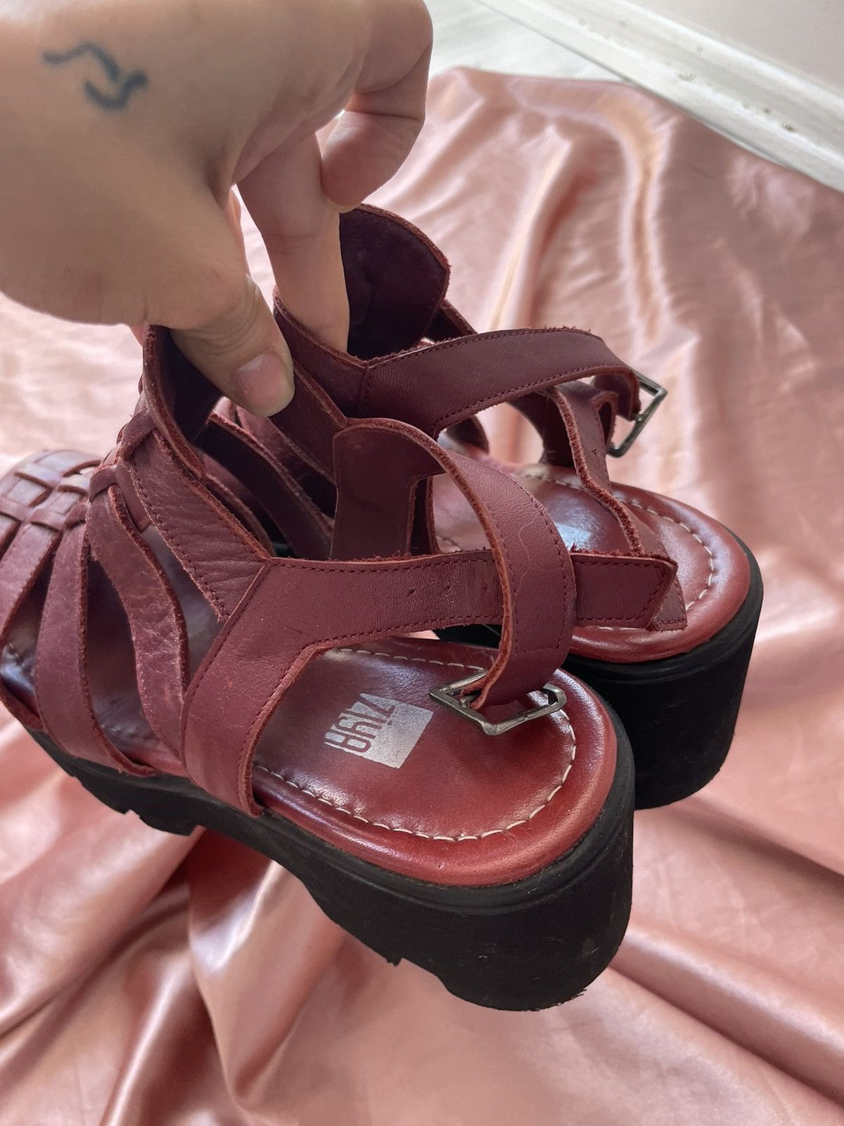 Vintage Vintage leather sandals Size US 8.5 / IT 38.5 - 12 Thumbnail