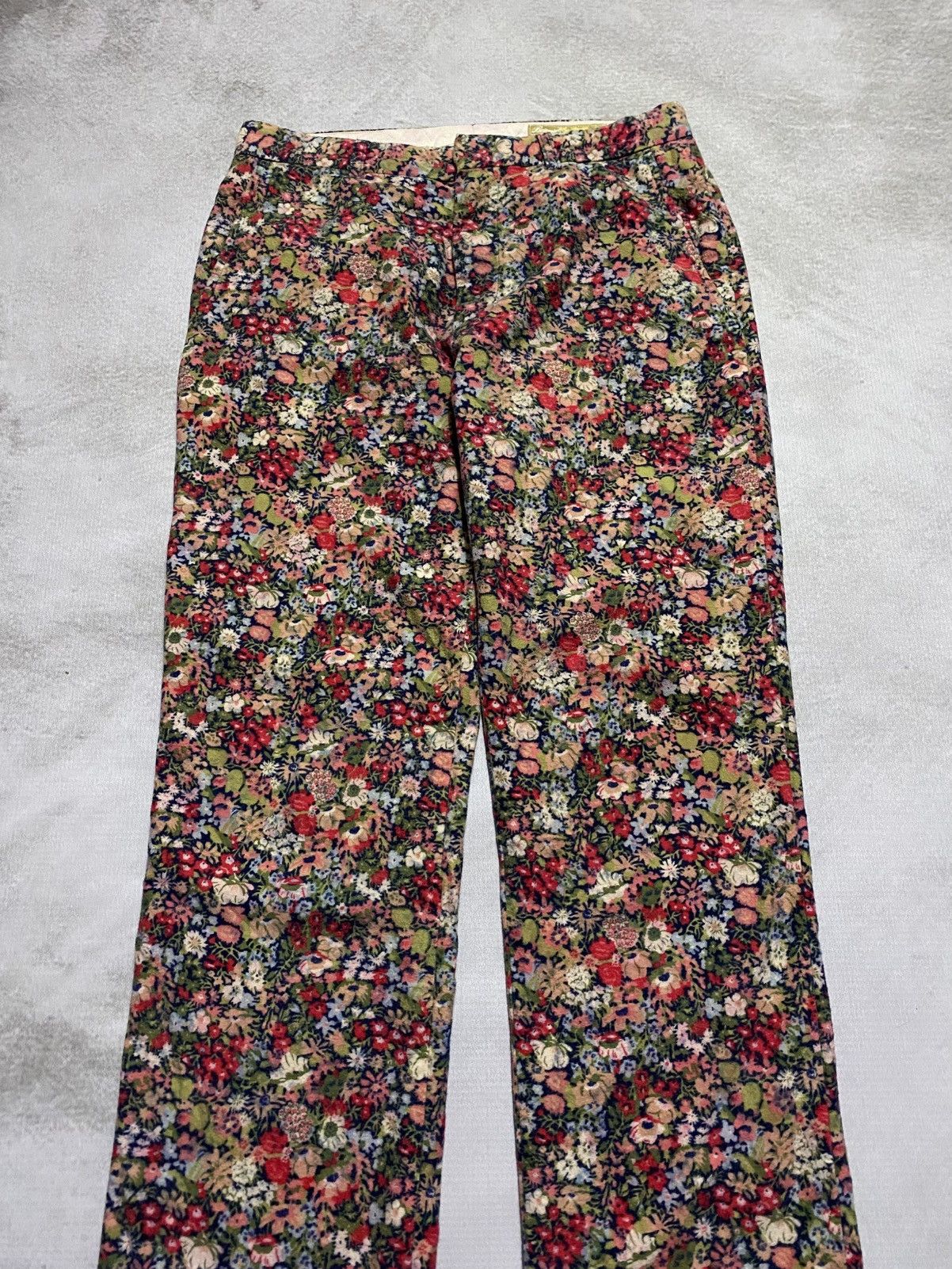 Beams Plus Beams Boy Floral Pants Size 27" / US 4 / IT 40 - 4 Thumbnail